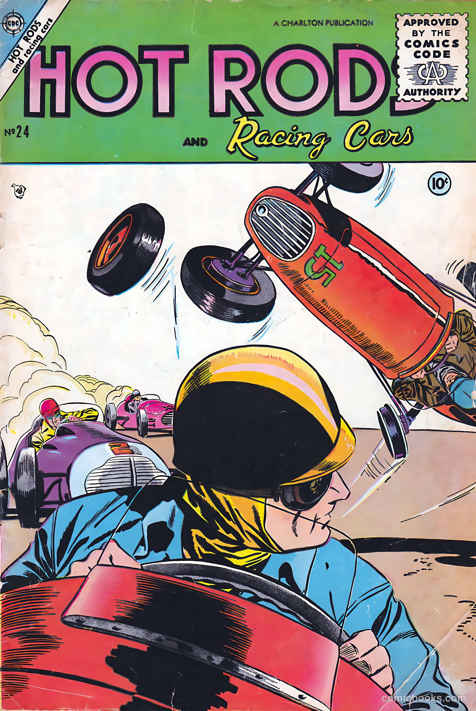 Hot Rods and Racing Cars #24 — page 1 of 36