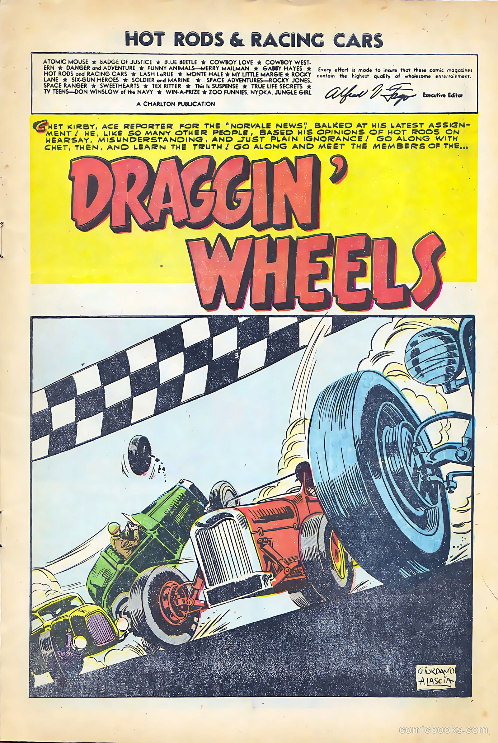 Hot Rods and Racing Cars #24 — page 3 of 36
