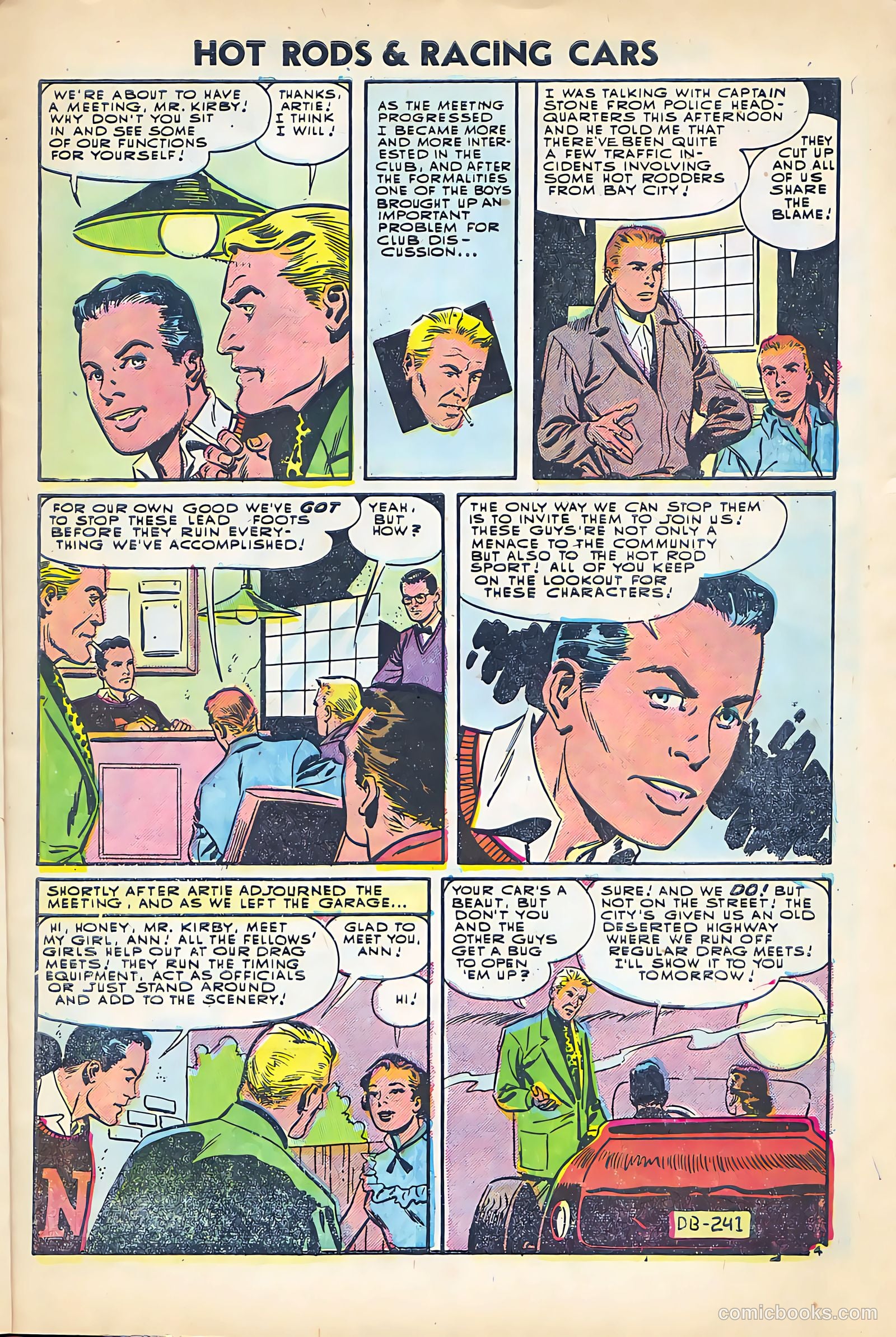 Hot Rods and Racing Cars #24 — page 7 of 36