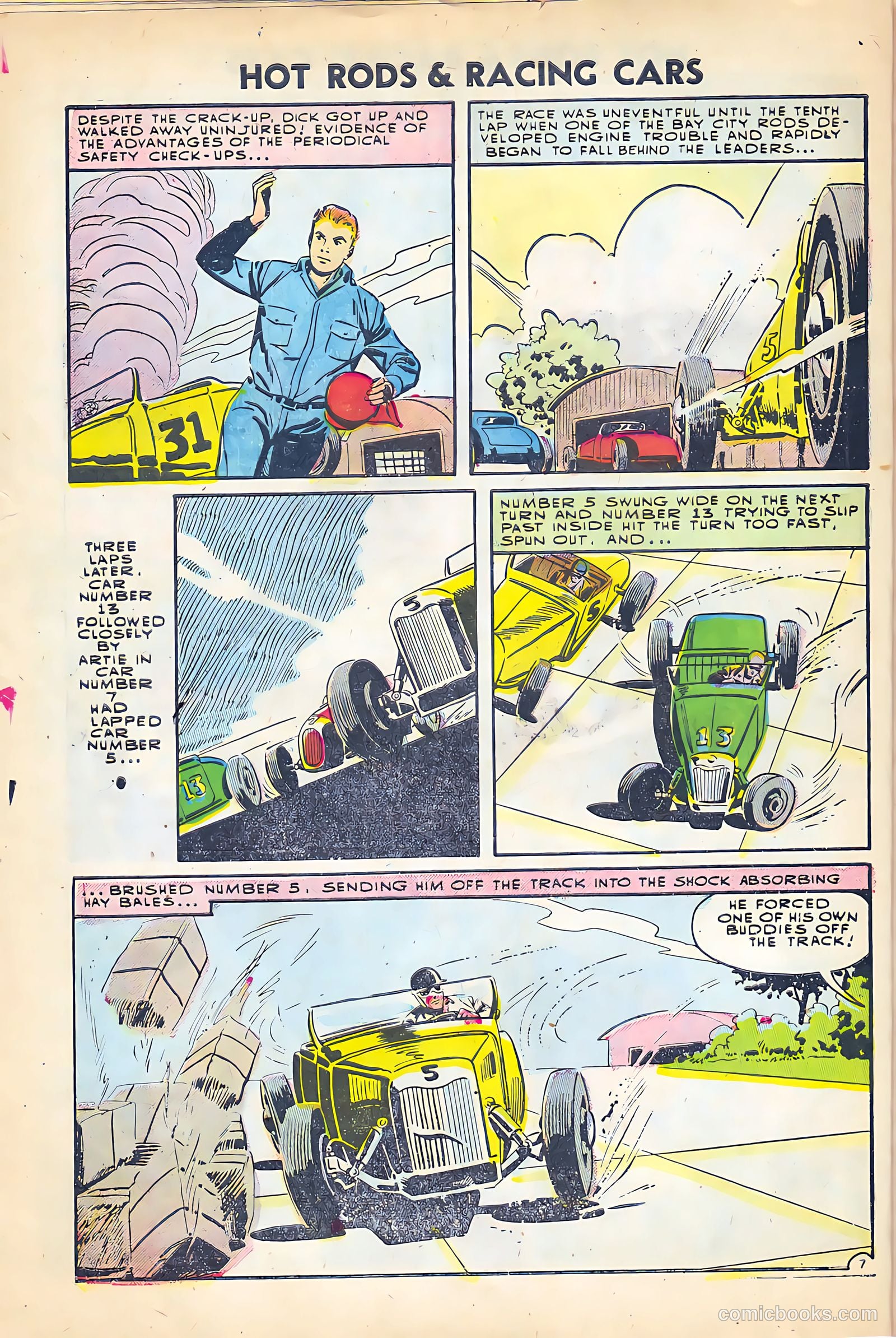 Hot Rods and Racing Cars #24 — page 10 of 36