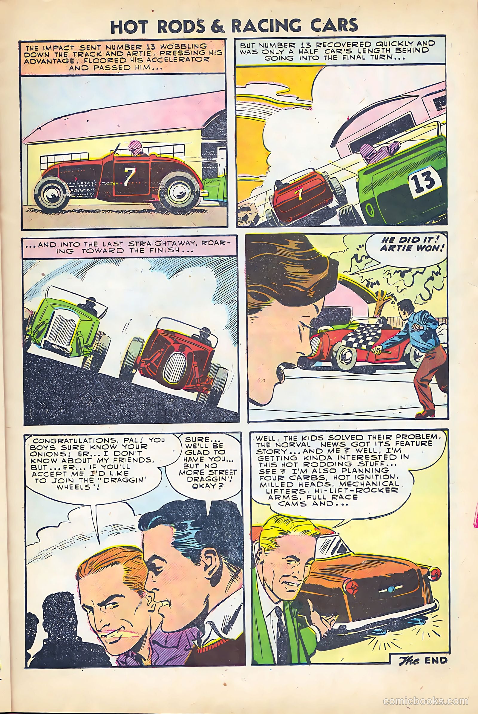Hot Rods and Racing Cars #24 — page 11 of 36