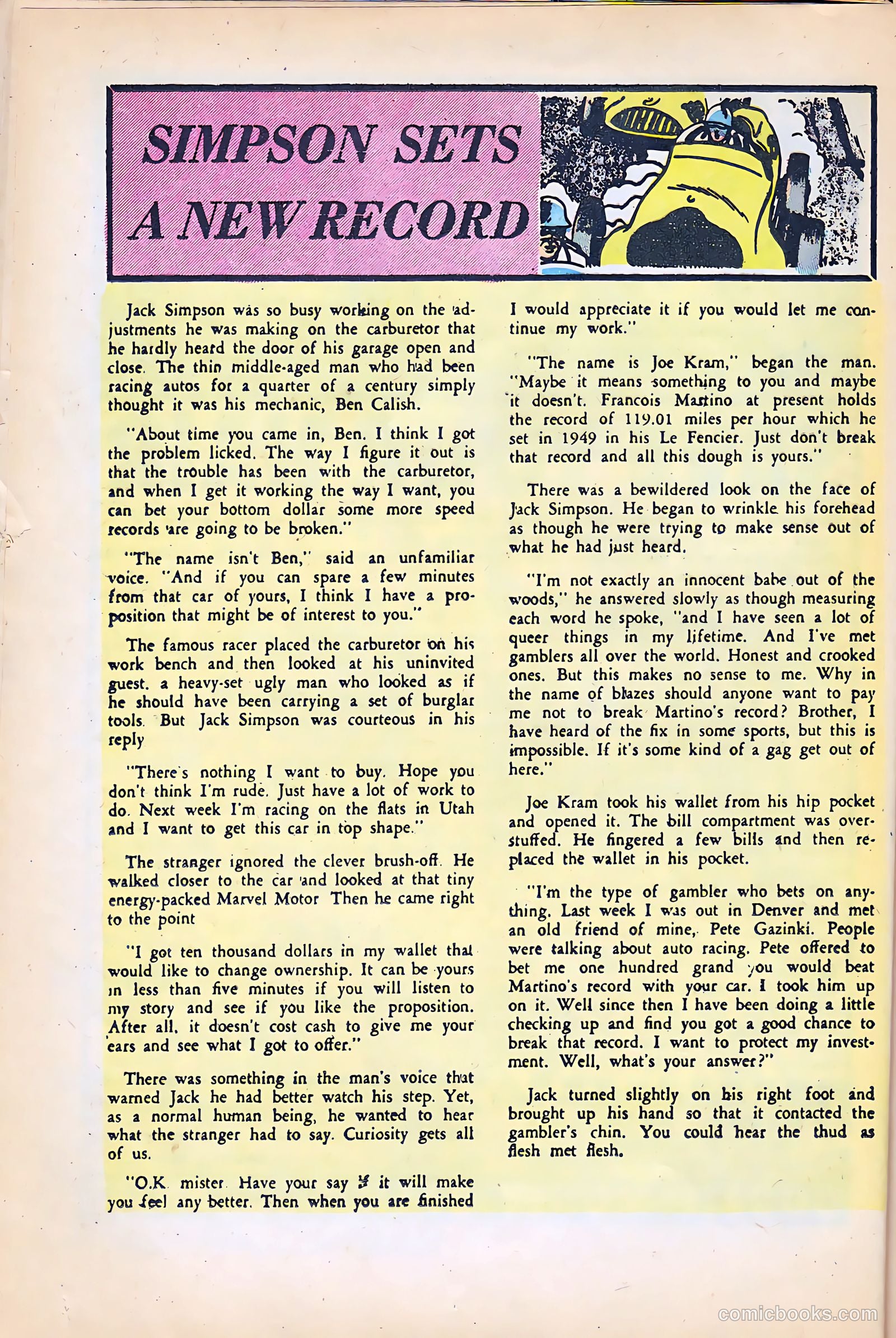 Hot Rods and Racing Cars #24 — page 16 of 36