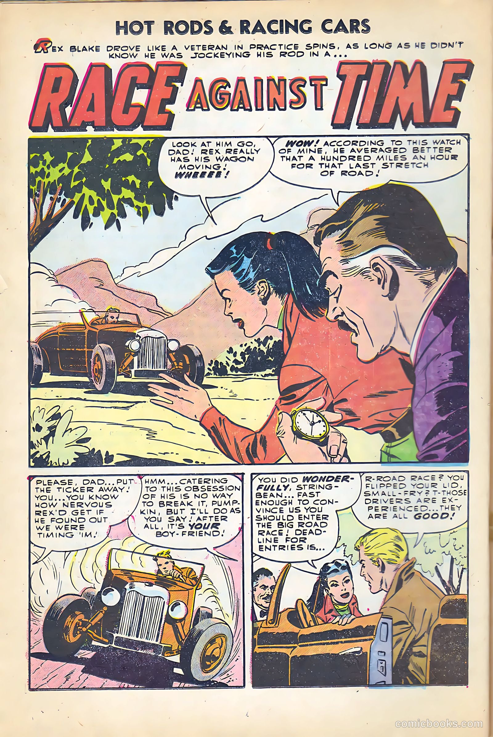 Hot Rods and Racing Cars #24 — page 18 of 36