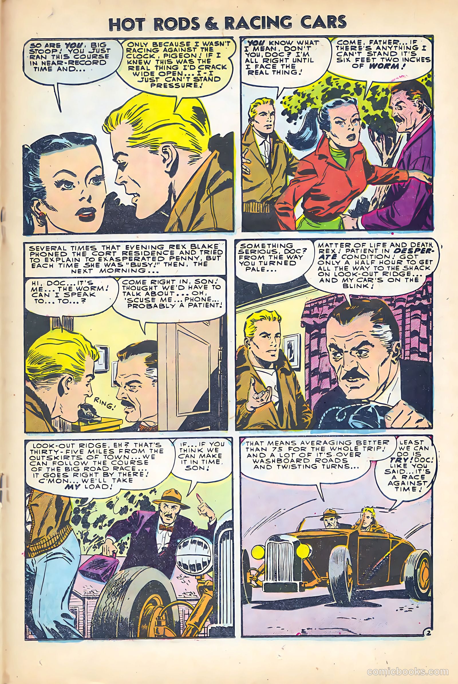 Hot Rods and Racing Cars #24 — page 19 of 36