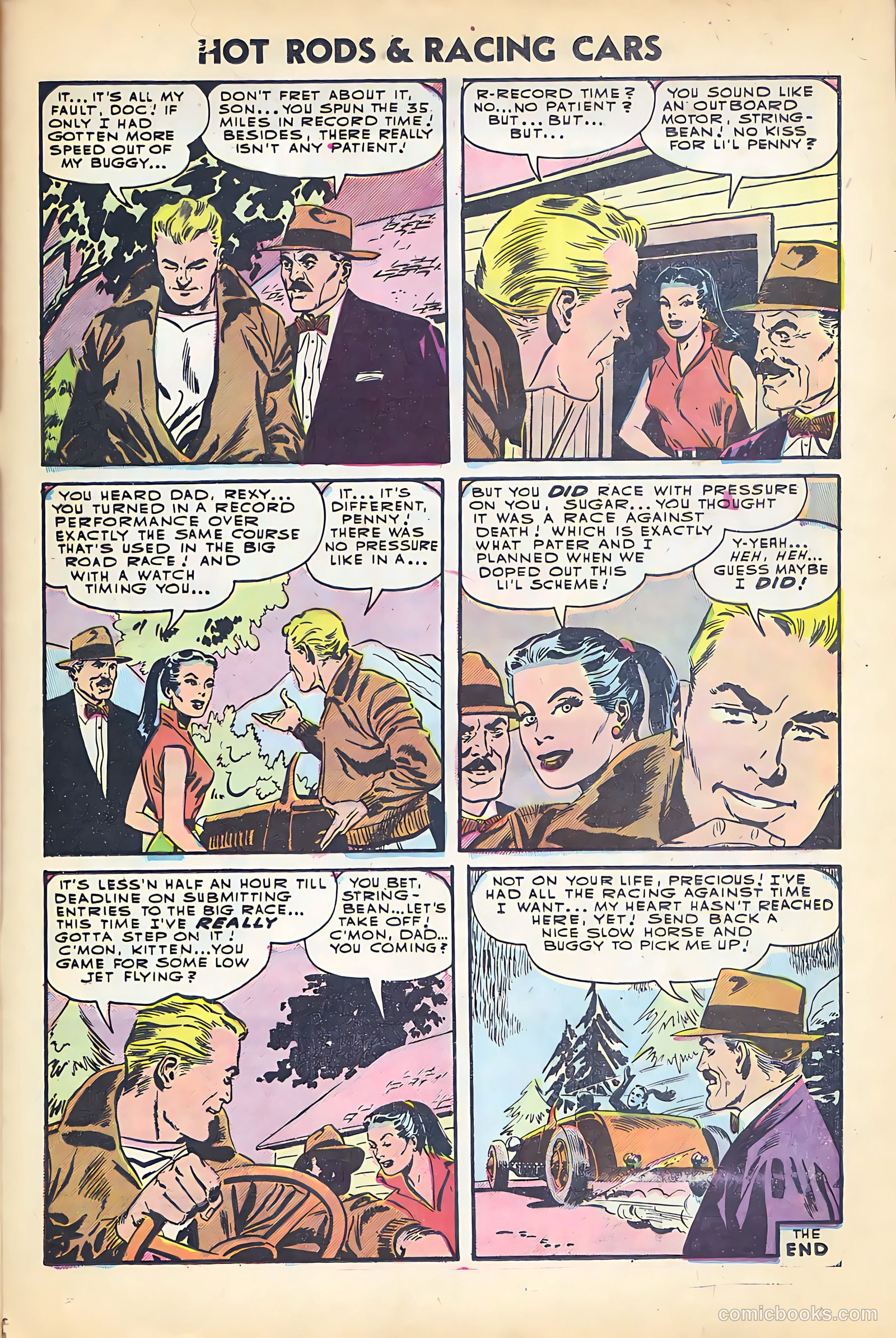 Hot Rods and Racing Cars #24 — page 21 of 36