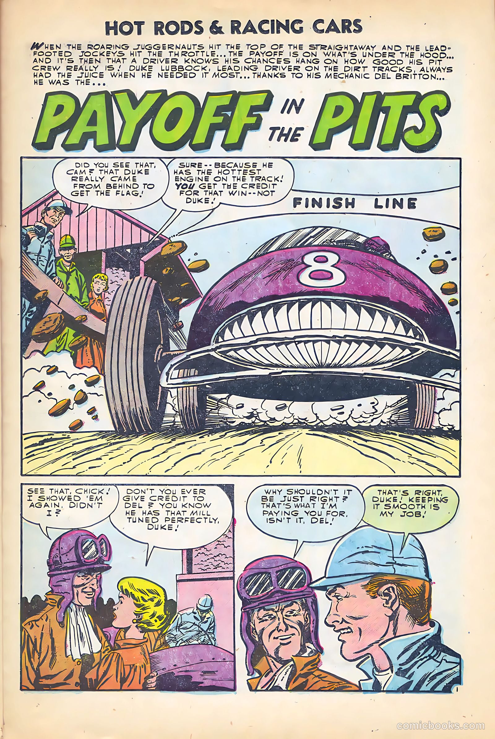 Hot Rods and Racing Cars #24 — page 23 of 36