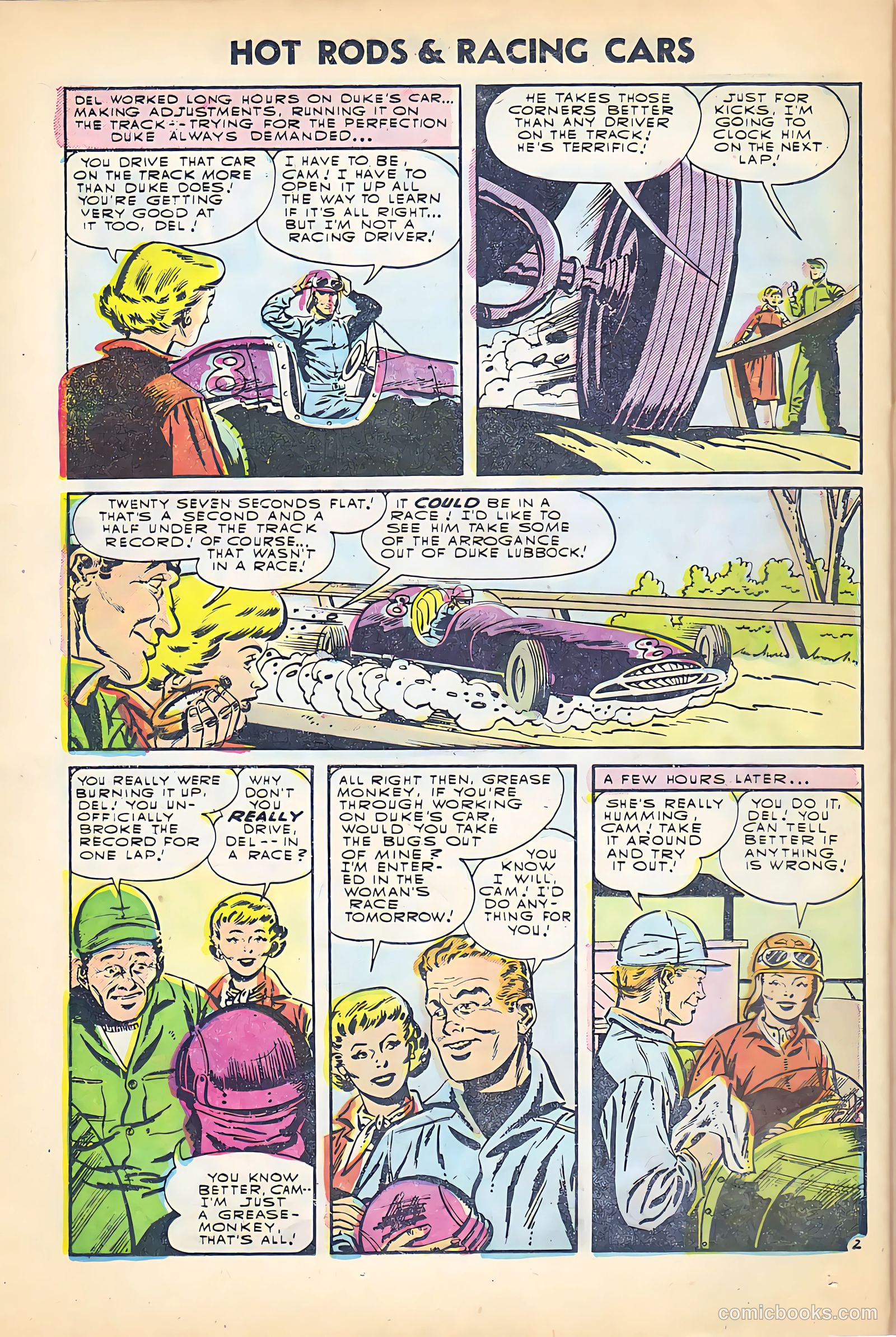 Hot Rods and Racing Cars #24 — page 24 of 36