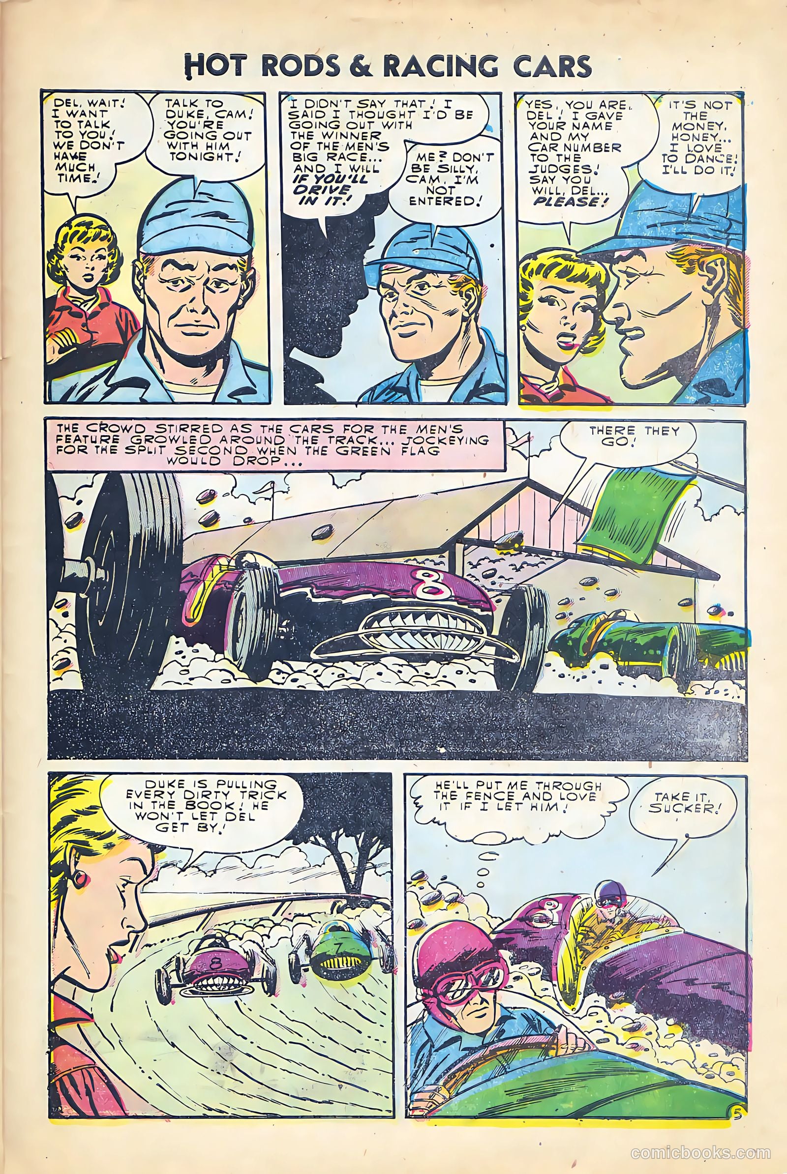 Hot Rods and Racing Cars #24 — page 27 of 36