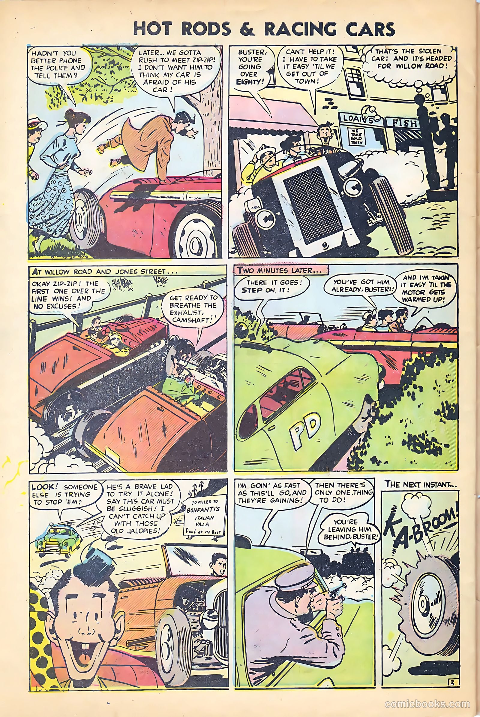Hot Rods and Racing Cars #24 — page 32 of 36
