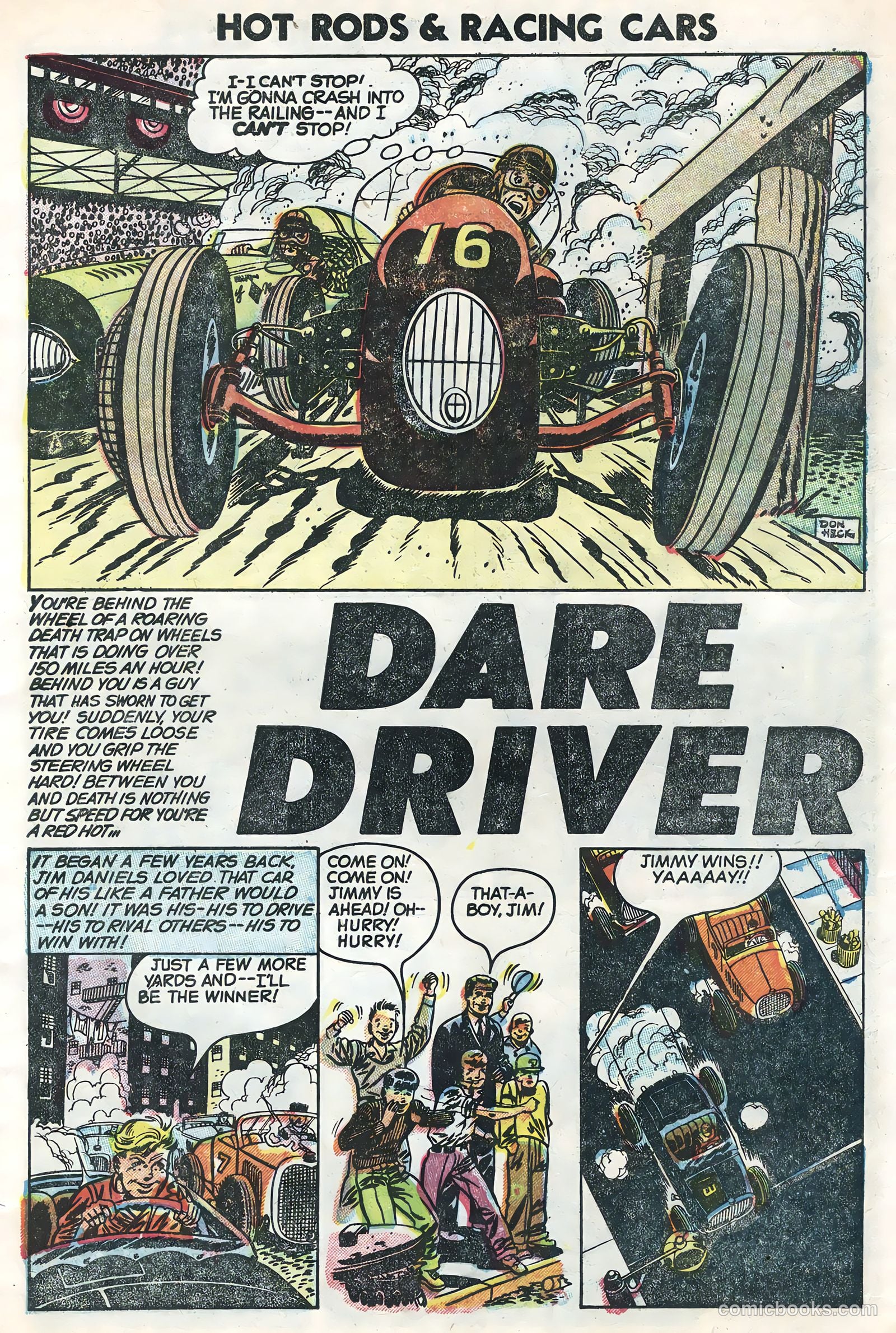Hot Rods and Racing Cars #25 — page 3 of 36