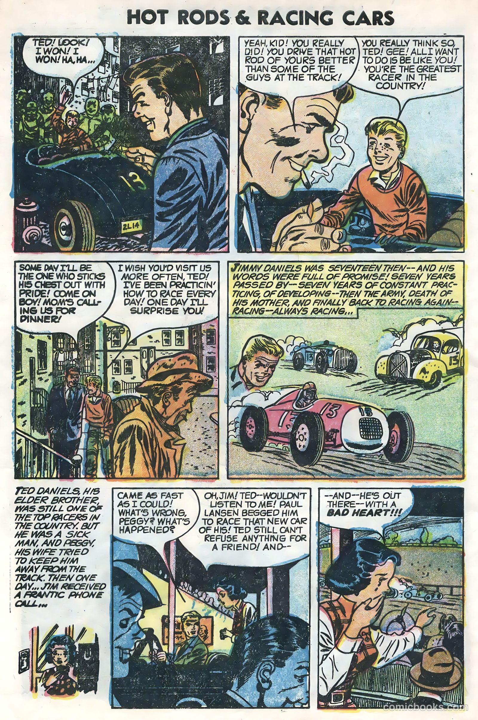 Hot Rods and Racing Cars #25 — page 4 of 36