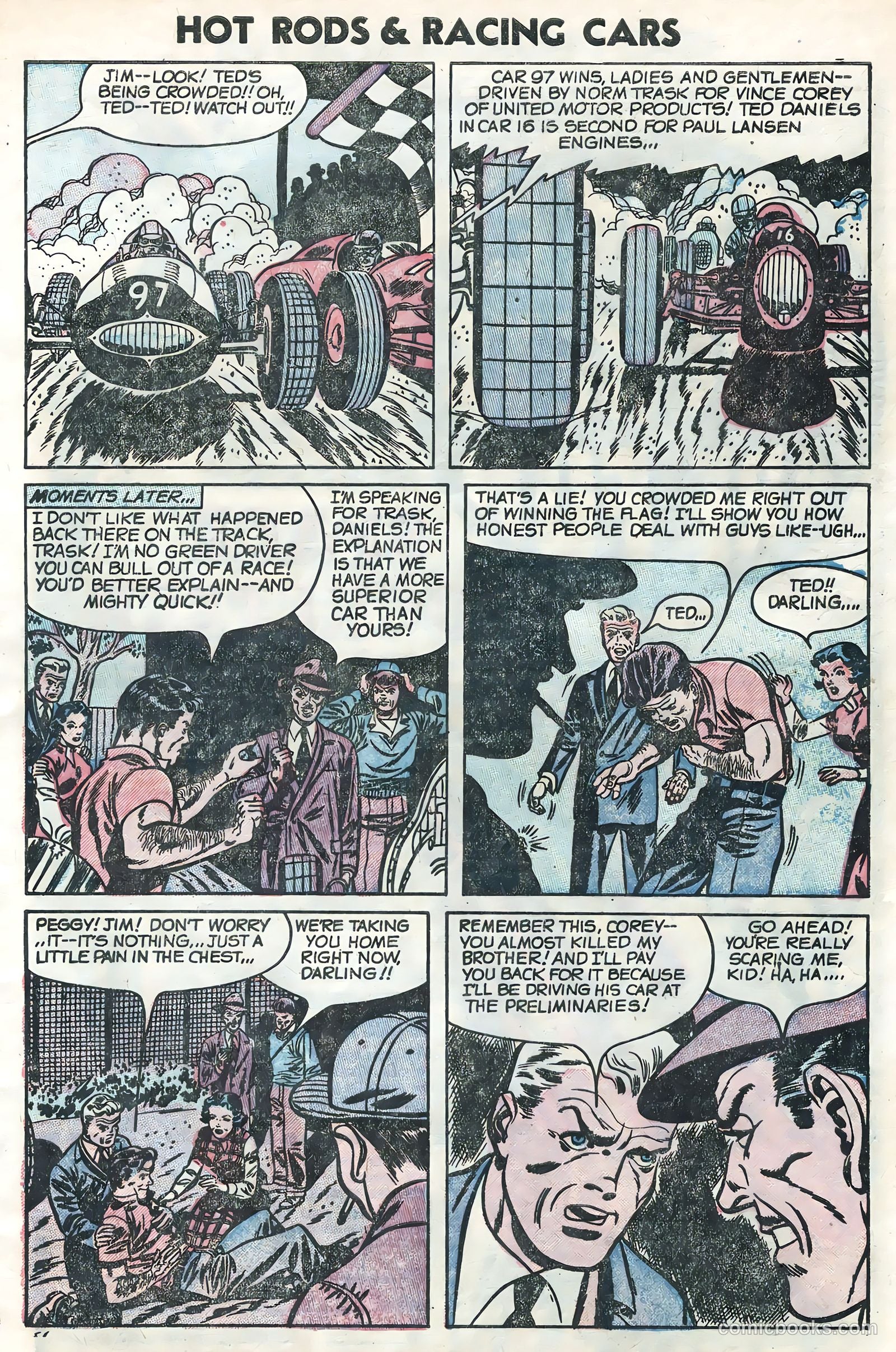 Hot Rods and Racing Cars #25 — page 5 of 36