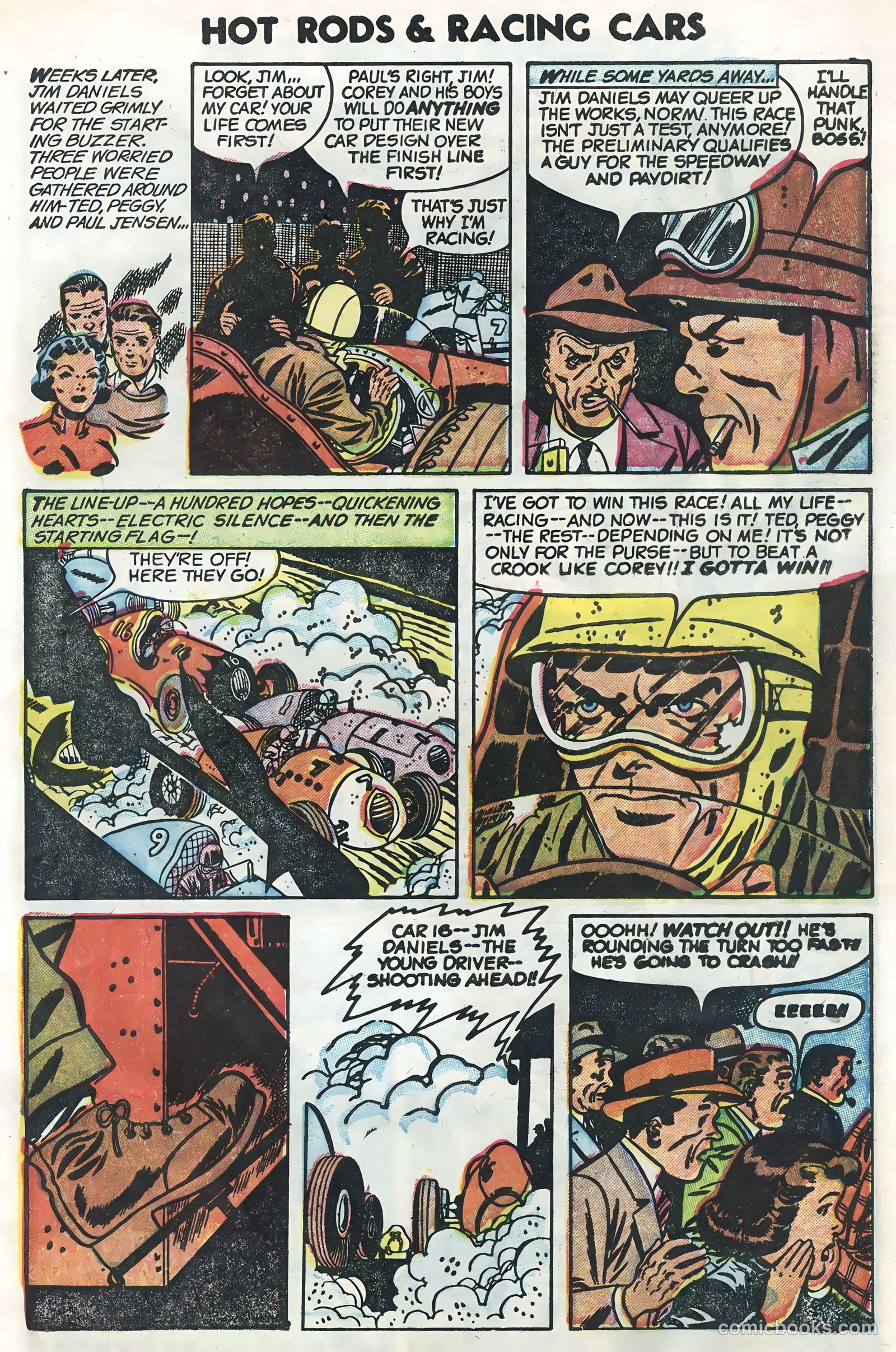 Hot Rods and Racing Cars #25 — page 7 of 36
