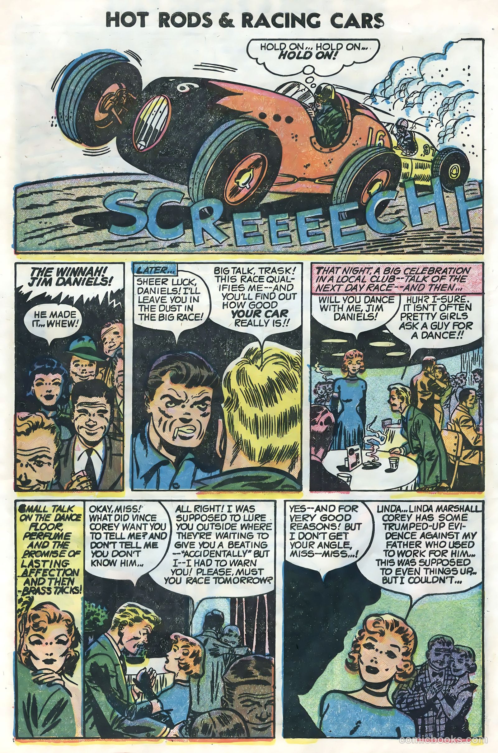 Hot Rods and Racing Cars #25 — page 8 of 36