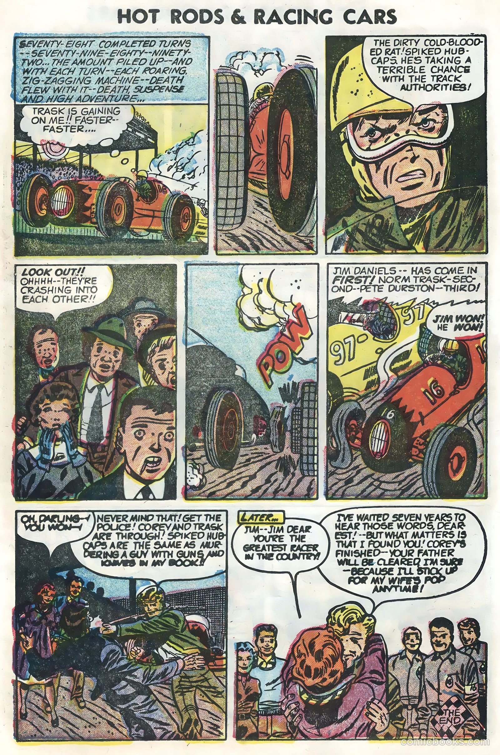 Hot Rods and Racing Cars #25 — page 10 of 36