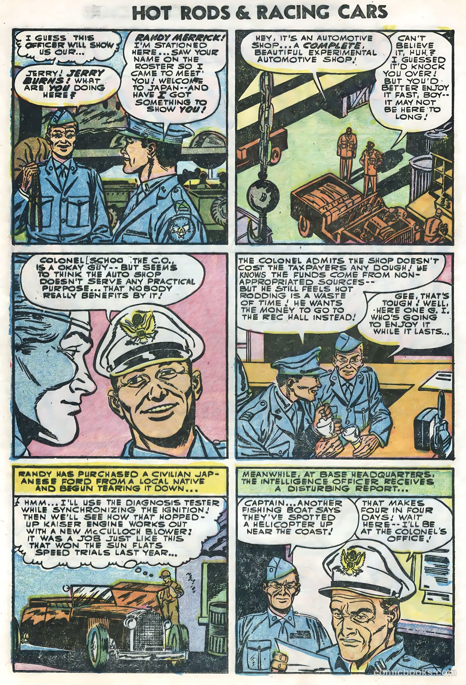 Hot Rods and Racing Cars #25 — page 12 of 36