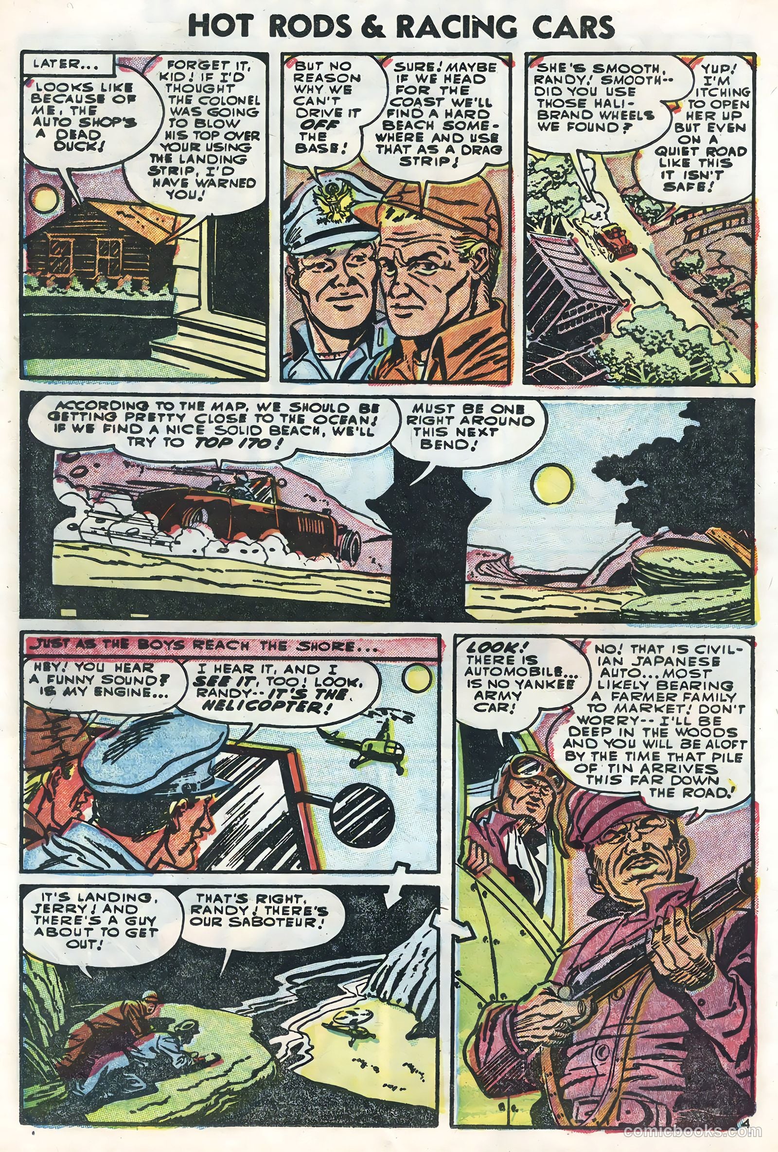 Hot Rods and Racing Cars #25 — page 14 of 36