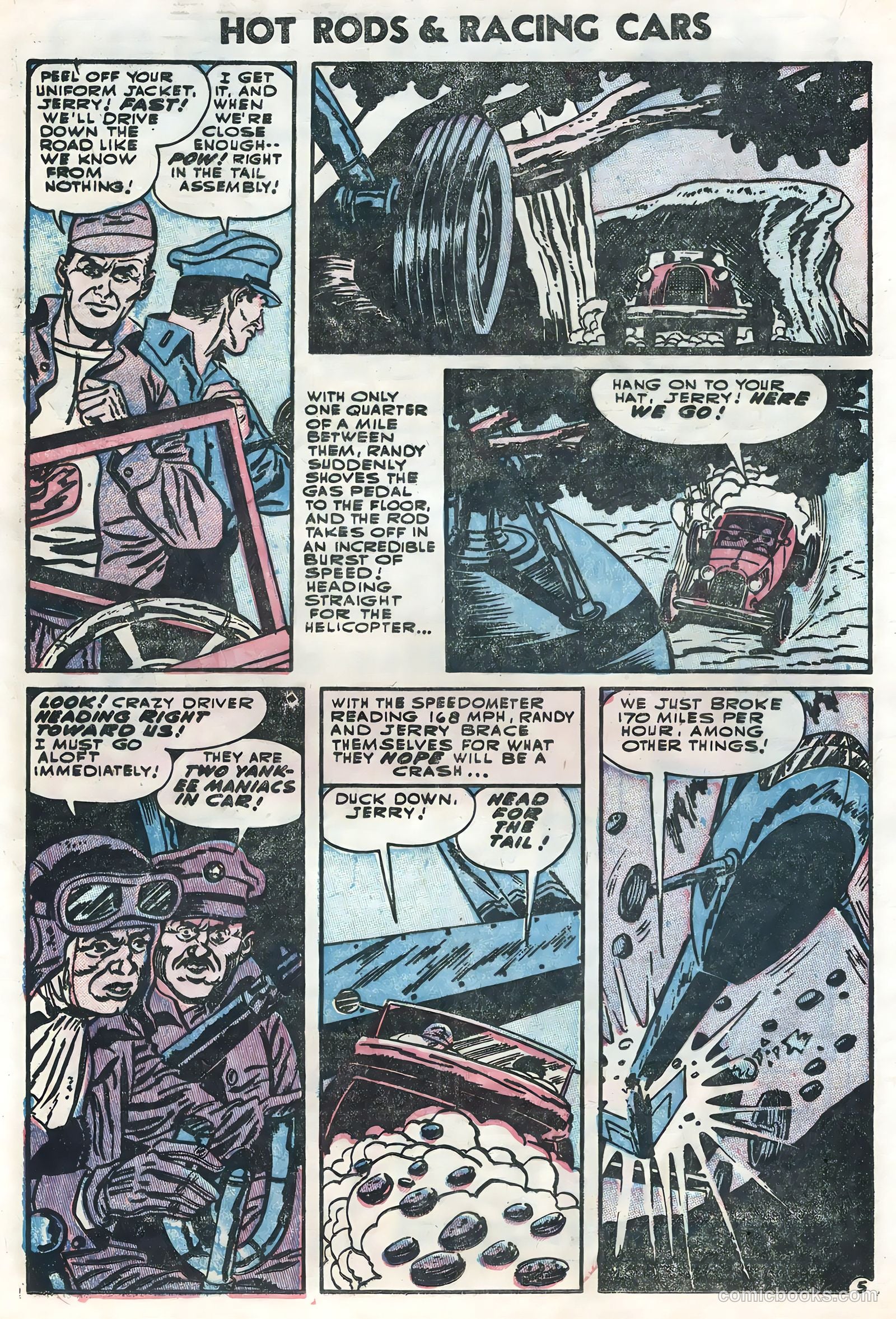 Hot Rods and Racing Cars #25 — page 16 of 36