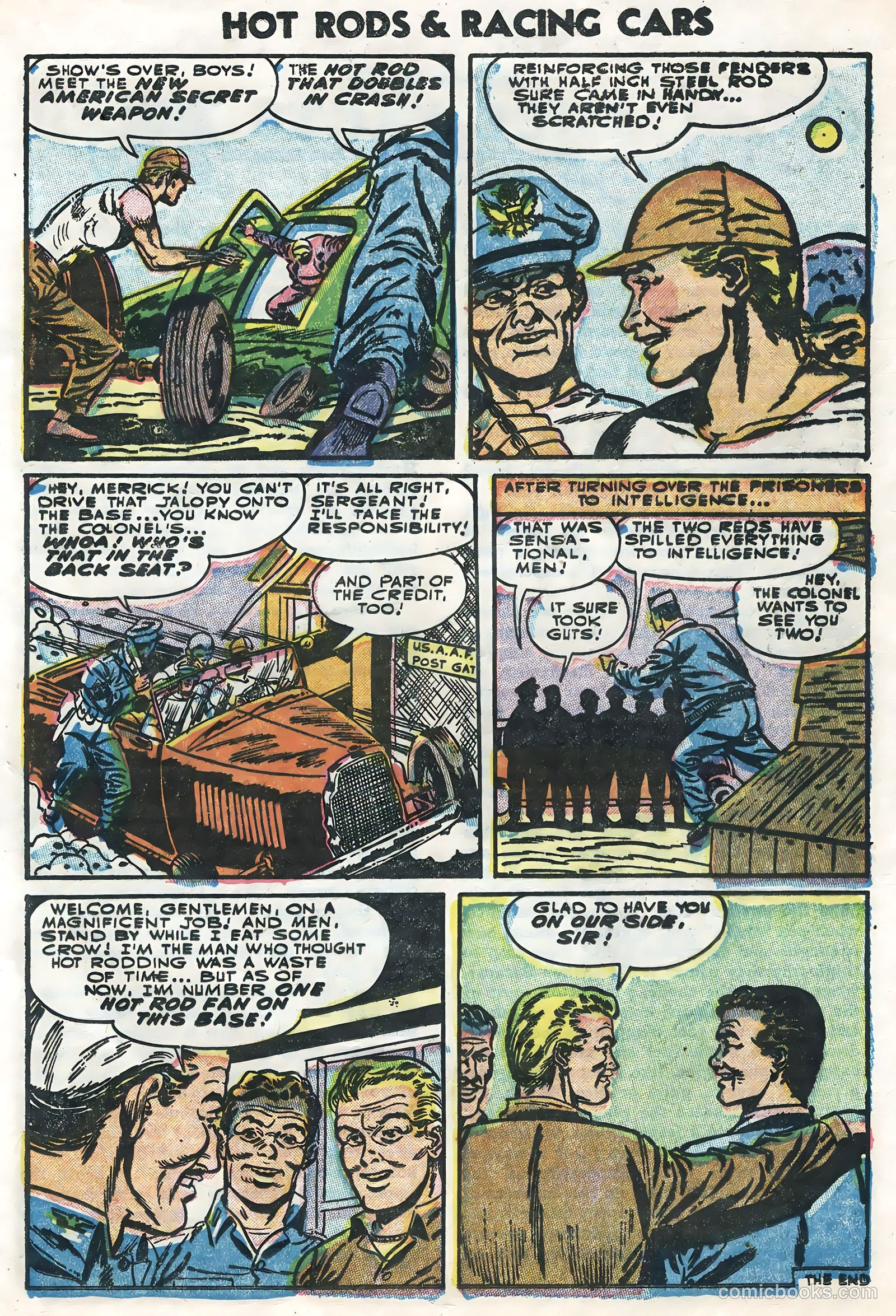 Hot Rods and Racing Cars #25 — page 17 of 36