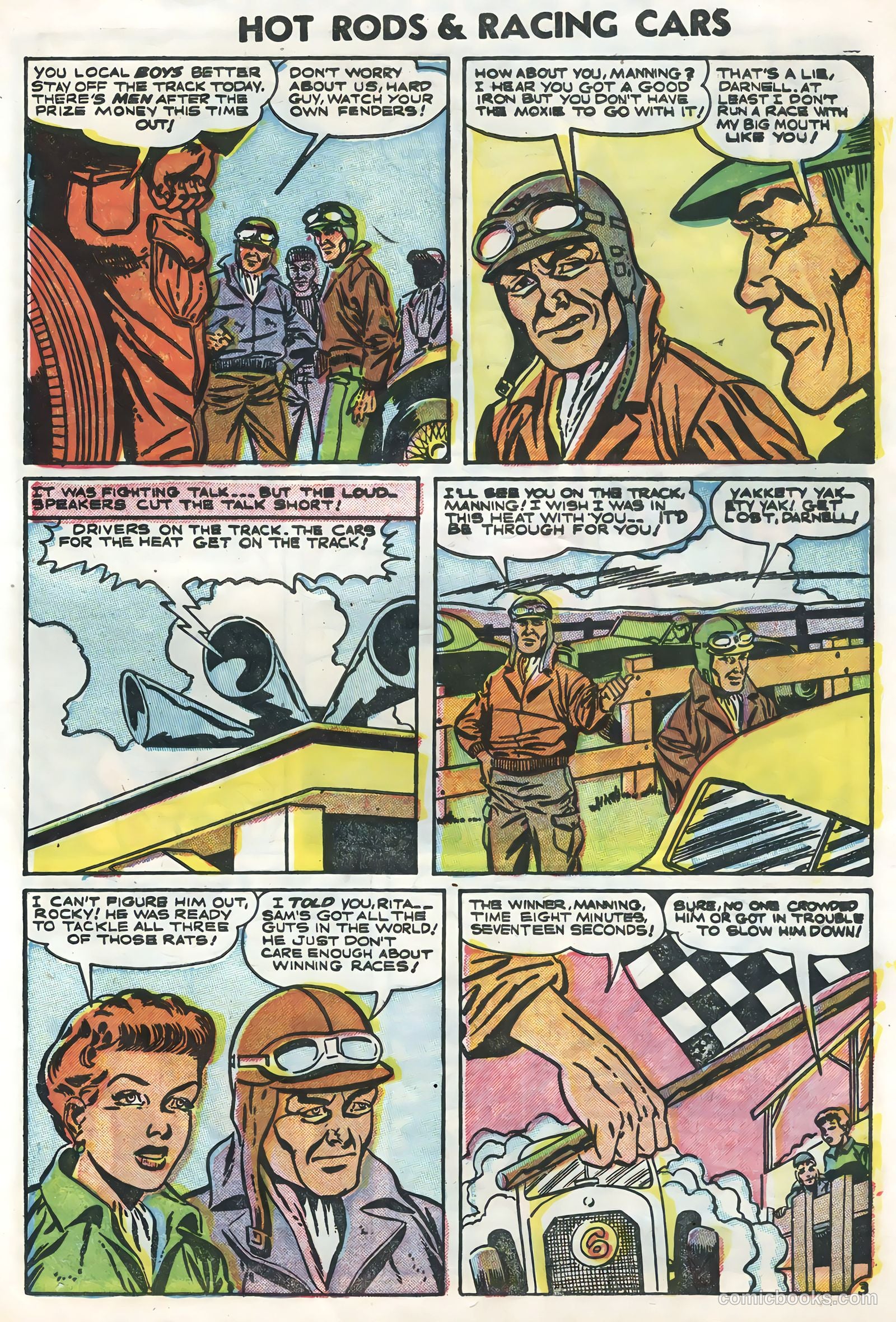 Hot Rods and Racing Cars #25 — page 23 of 36