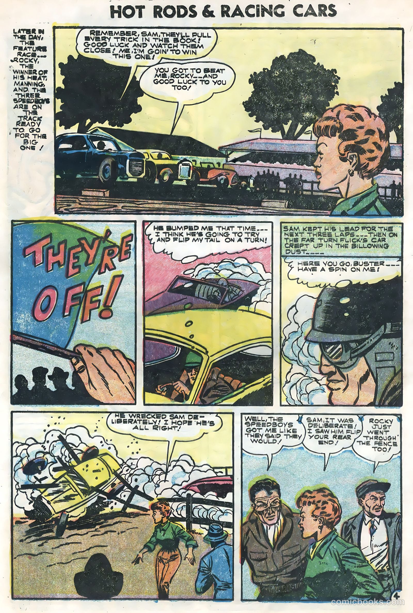 Hot Rods and Racing Cars #25 — page 24 of 36