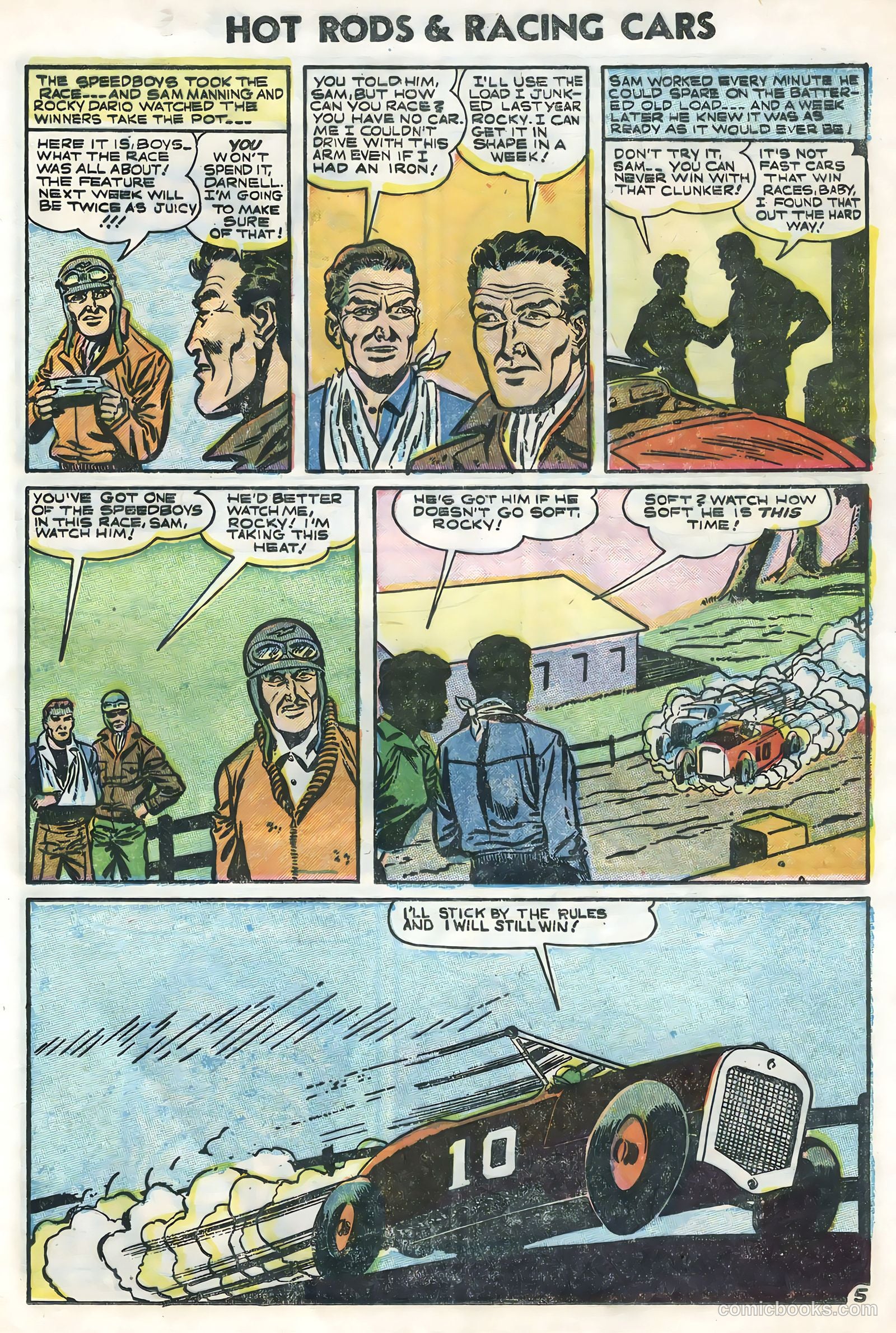Hot Rods and Racing Cars #25 — page 25 of 36
