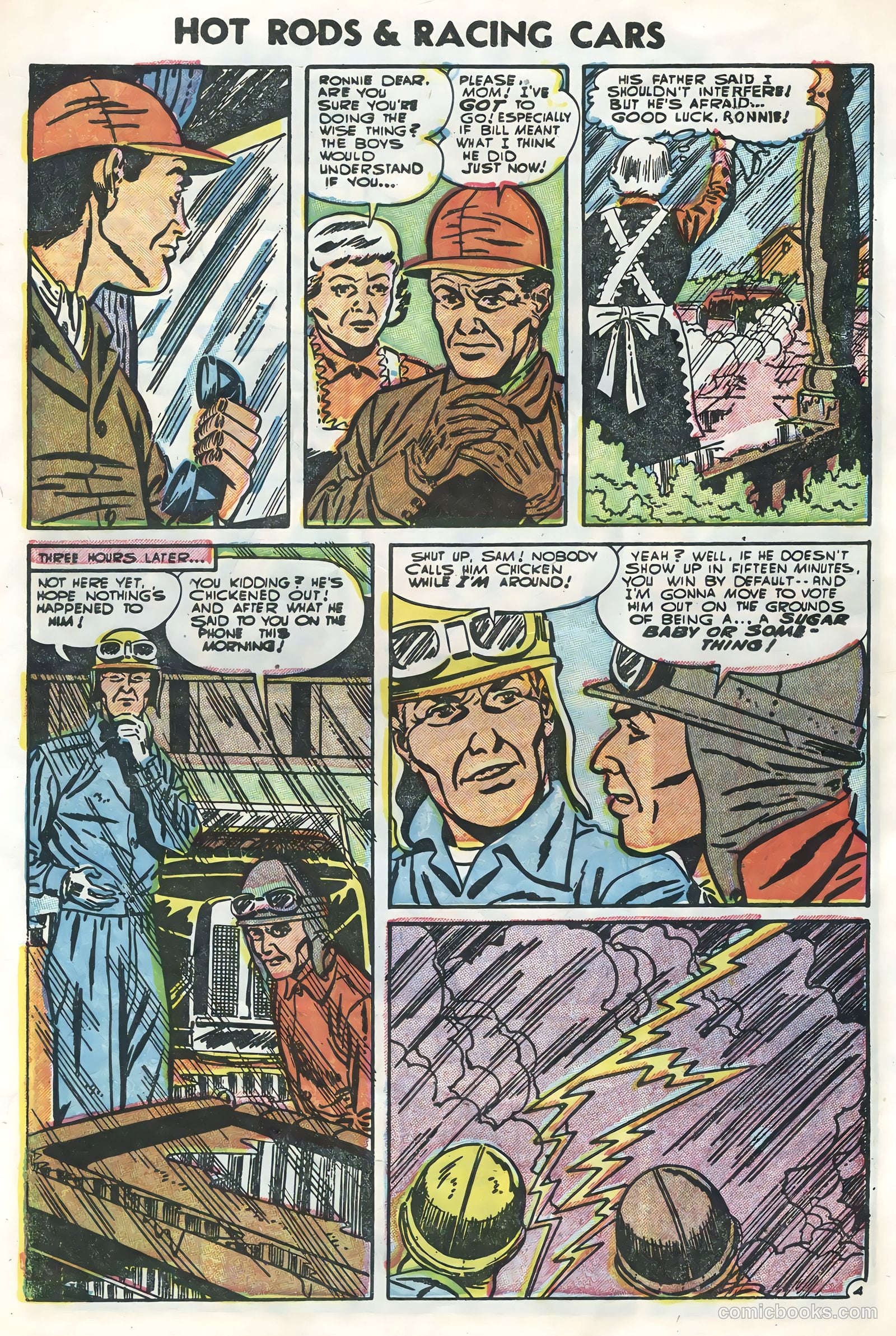 Hot Rods and Racing Cars #25 — page 30 of 36