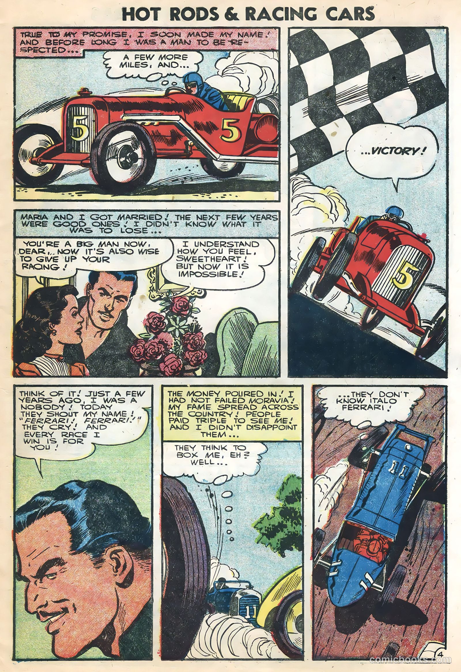 Hot Rods and Racing Cars #26 — page 7 of 36