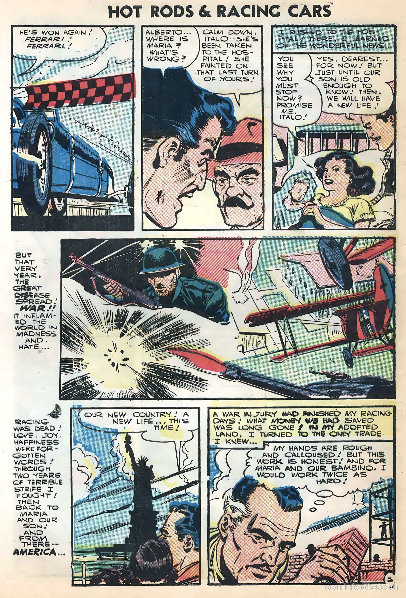 Hot Rods and Racing Cars #26 — page 8 of 36
