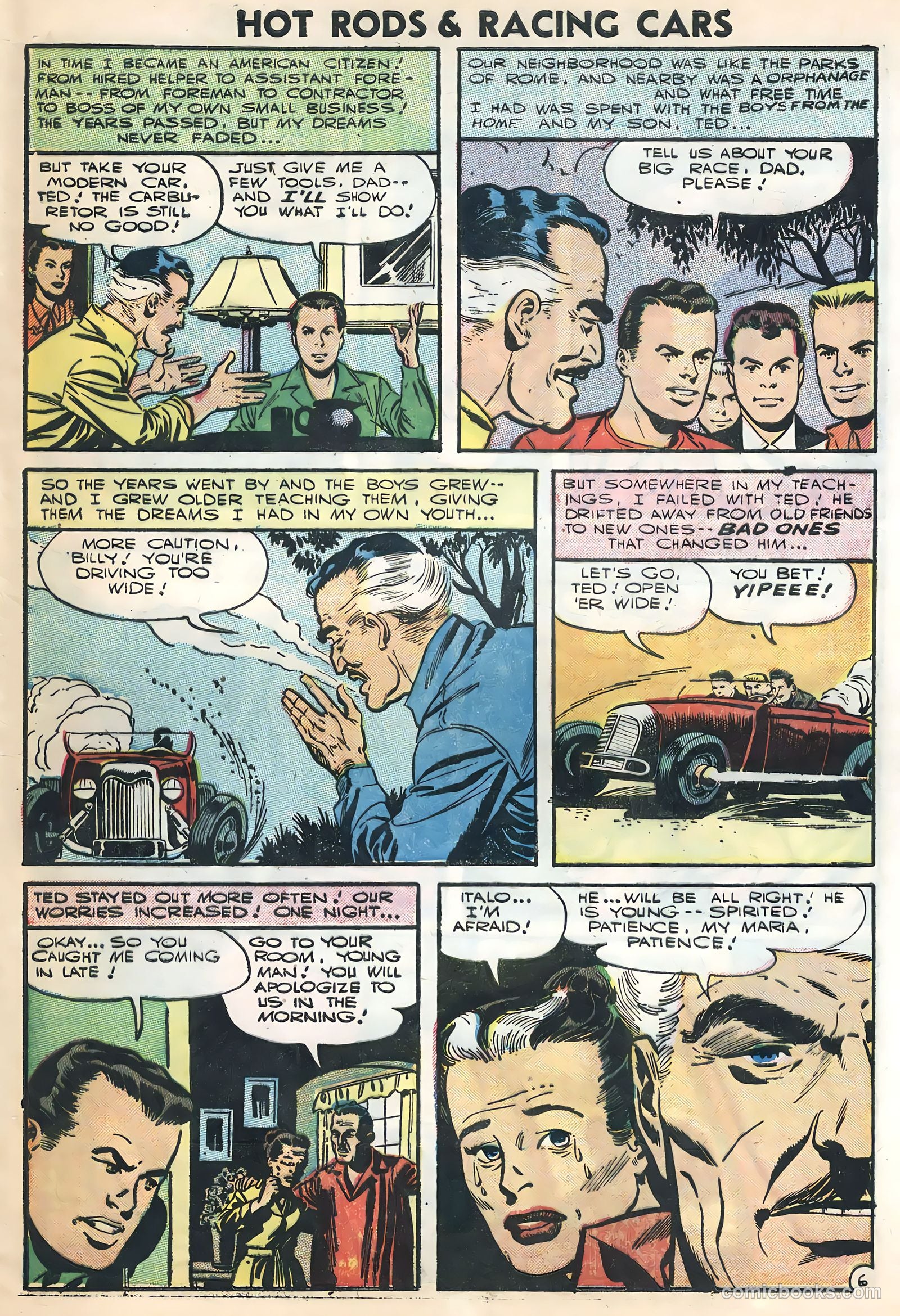 Hot Rods and Racing Cars #26 — page 9 of 36