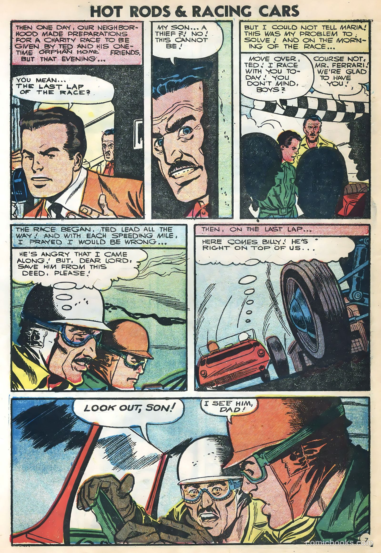 Hot Rods and Racing Cars #26 — page 10 of 36