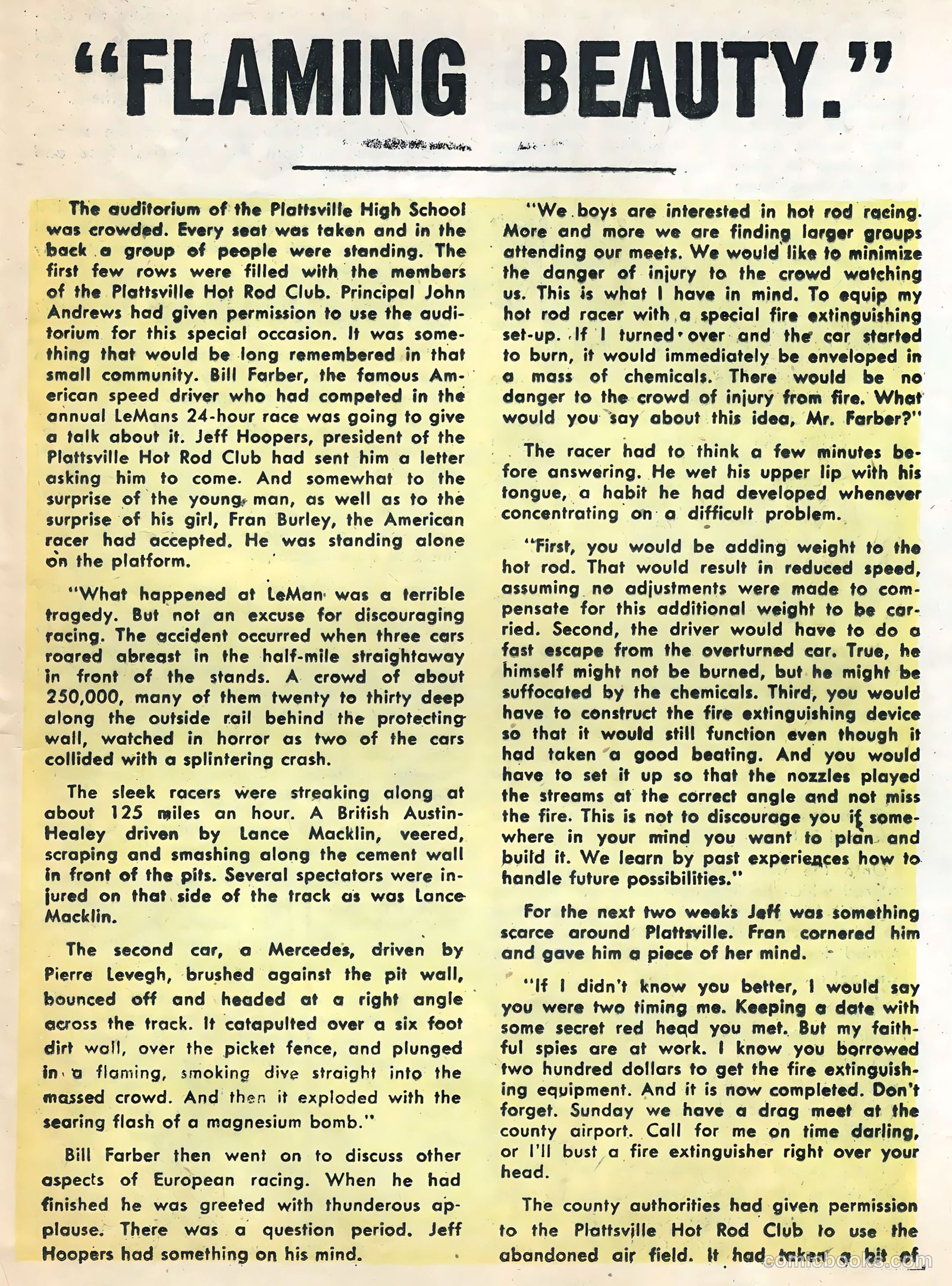 Hot Rods and Racing Cars #26 — page 17 of 36