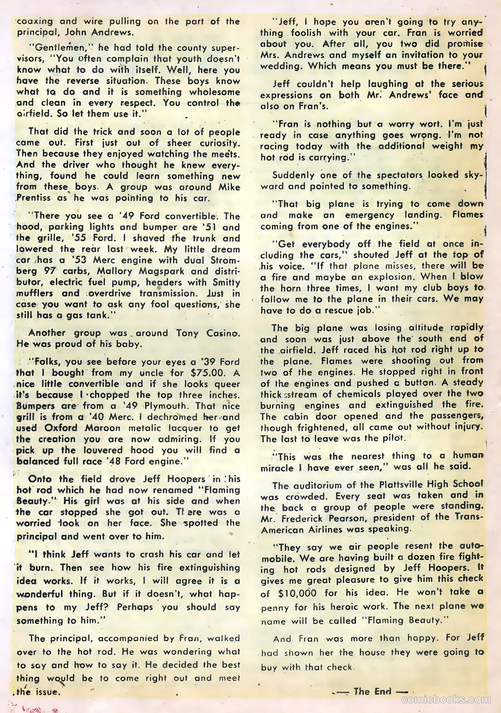 Hot Rods and Racing Cars #26 — page 18 of 36