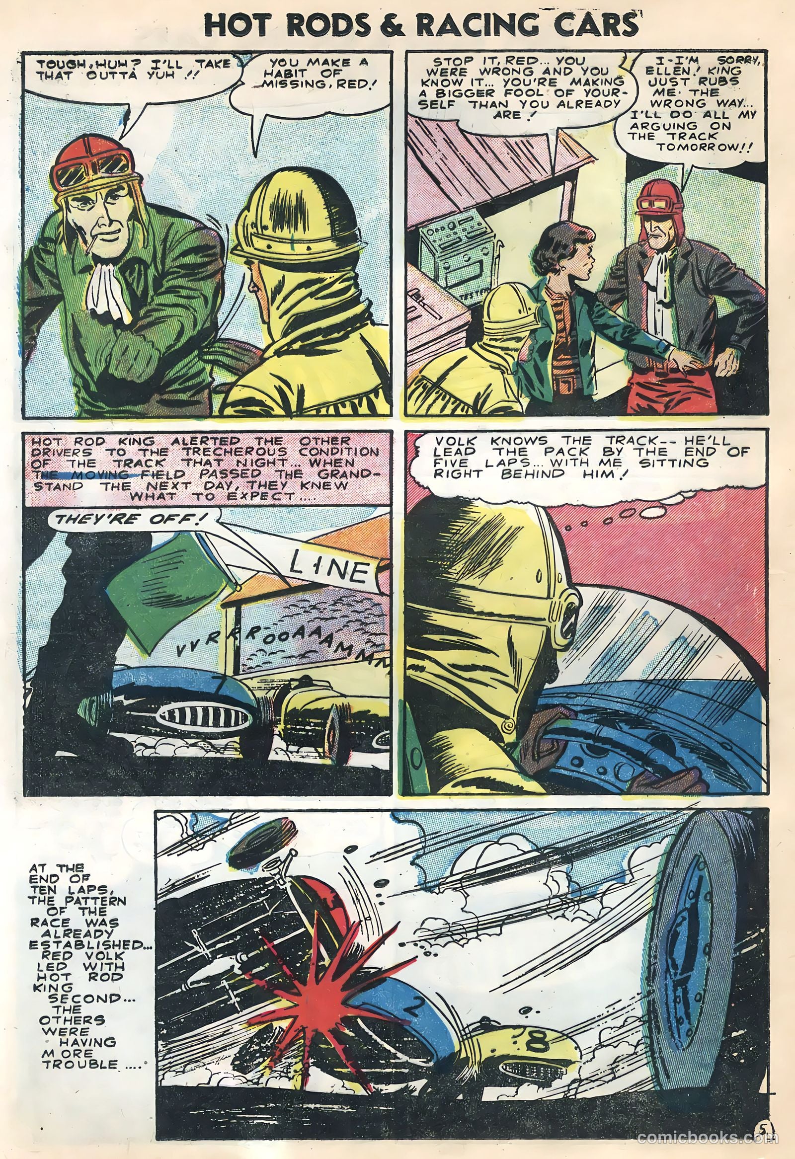 Hot Rods and Racing Cars #26 — page 24 of 36