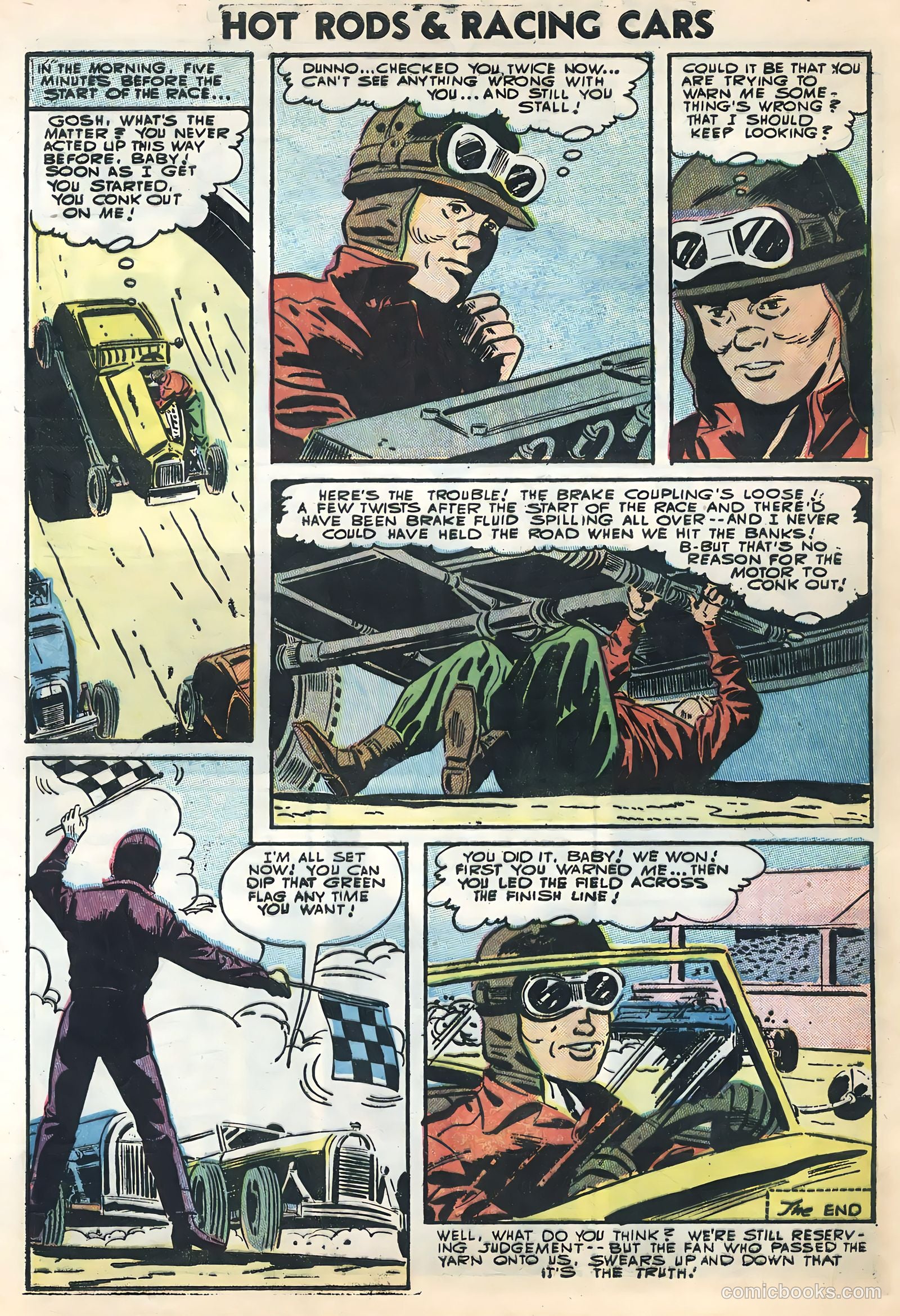 Hot Rods and Racing Cars #26 — page 28 of 36