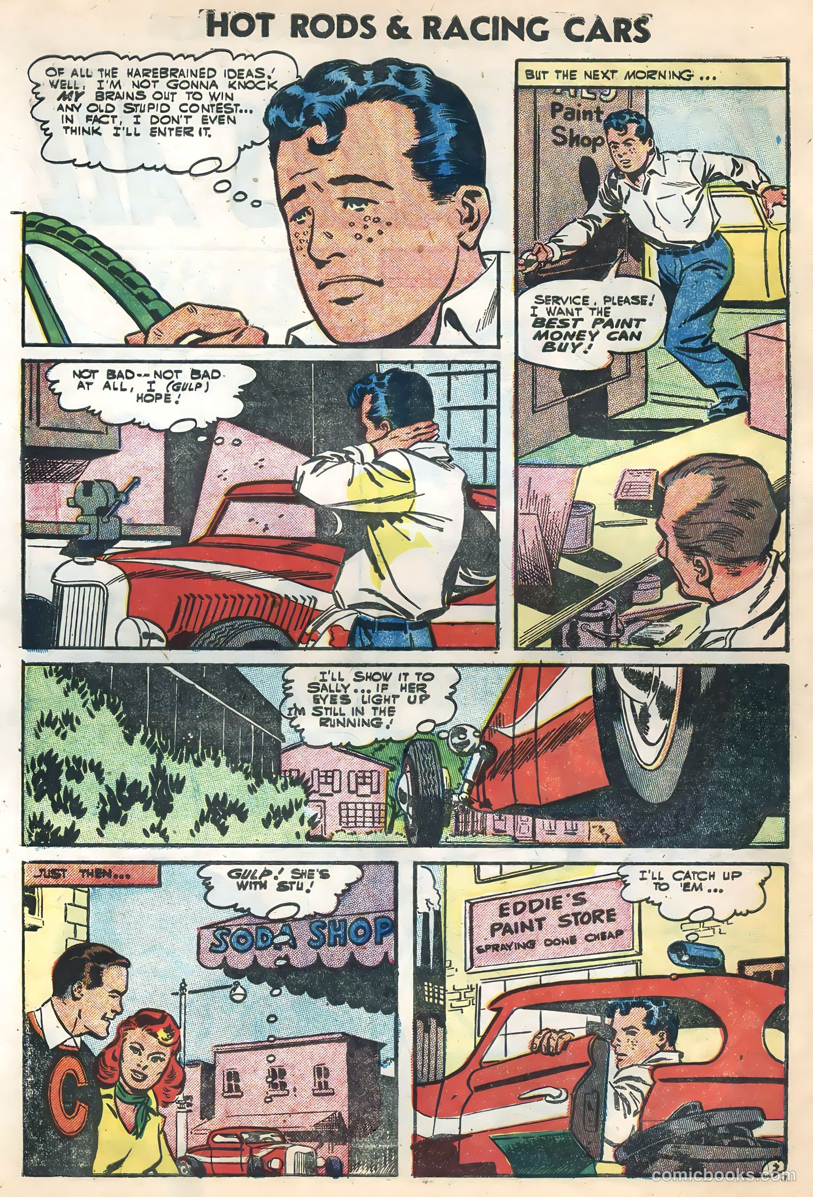 Hot Rods and Racing Cars #26 — page 30 of 36