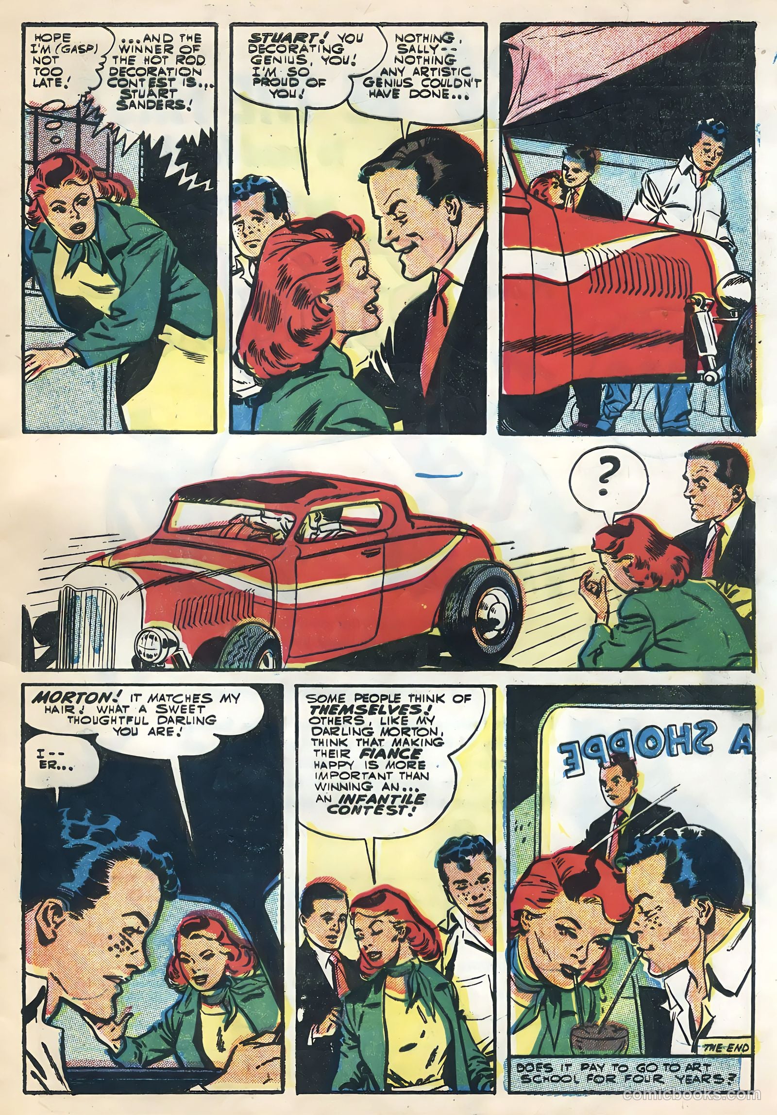 Hot Rods and Racing Cars #26 — page 33 of 36