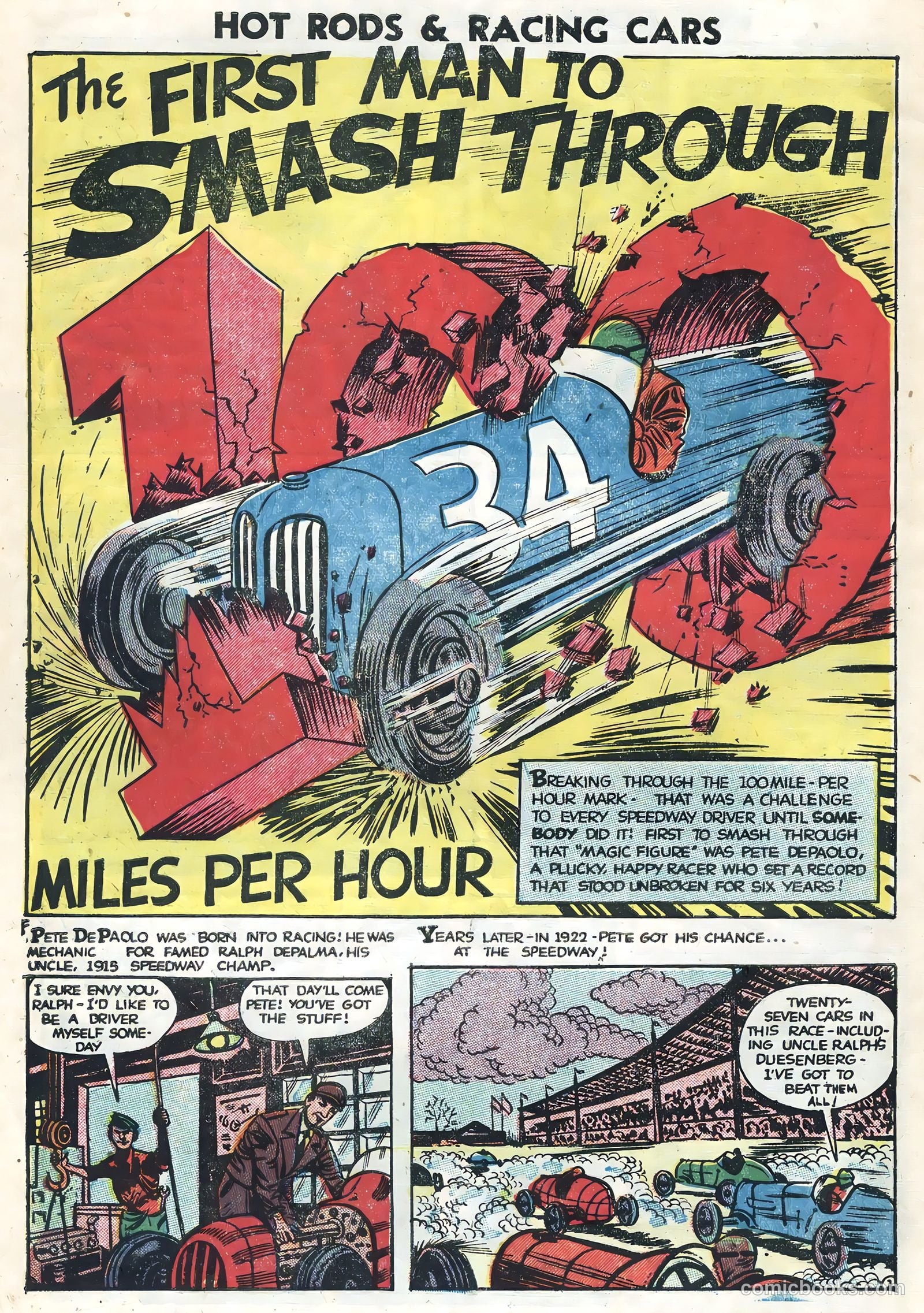 Hot Rods and Racing Cars #27 — page 10 of 36
