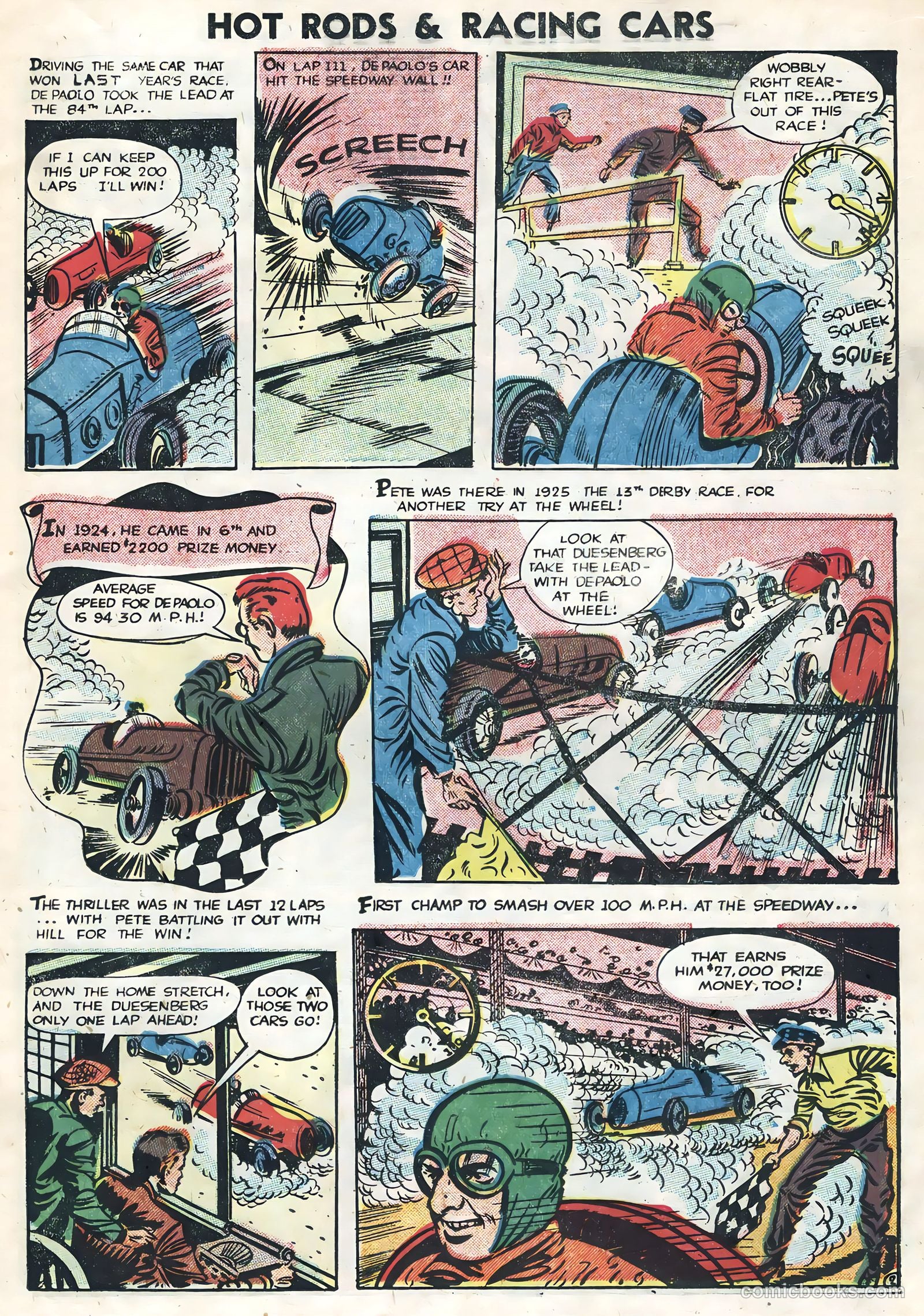 Hot Rods and Racing Cars #27 — page 11 of 36