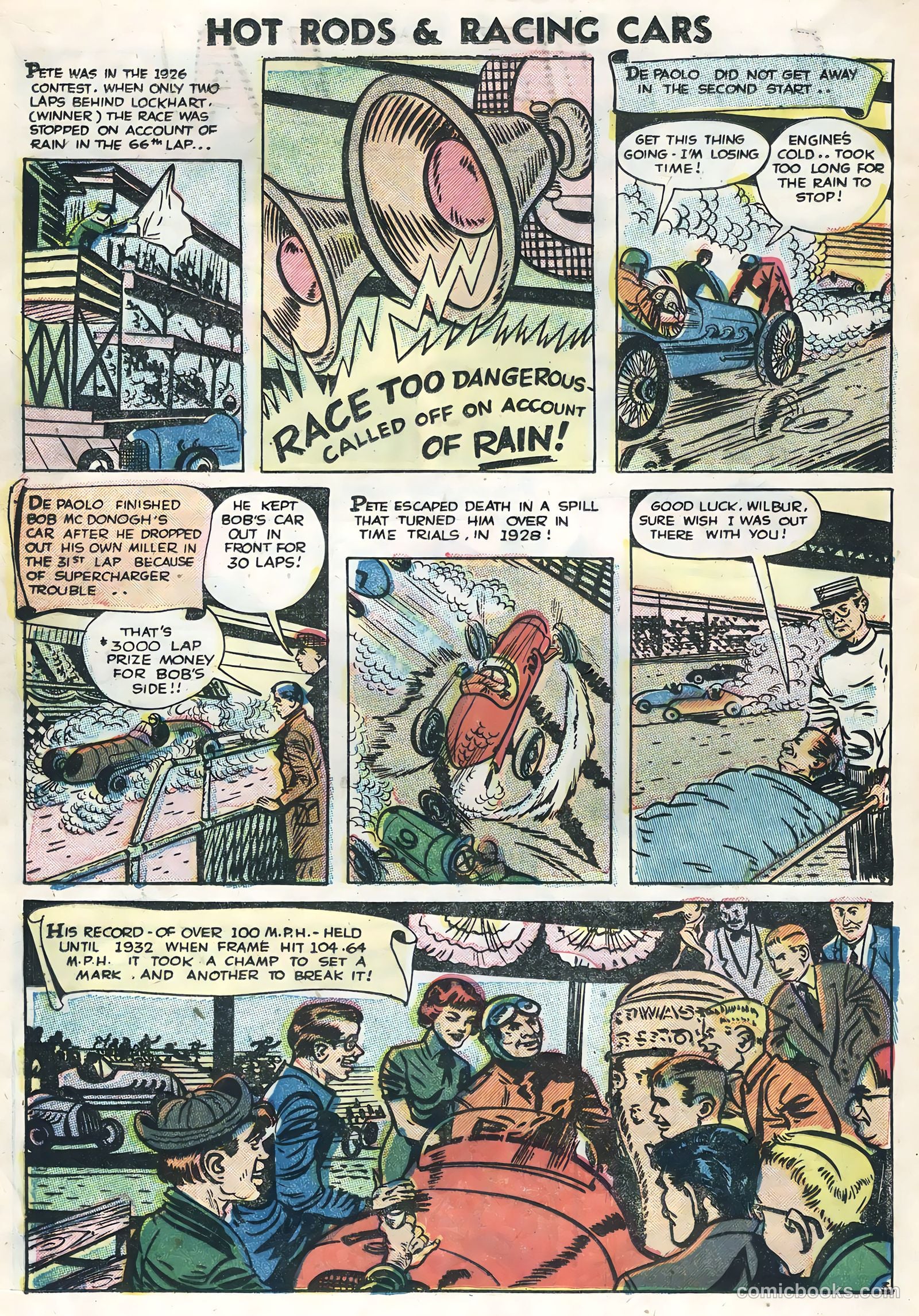 Hot Rods and Racing Cars #27 — page 12 of 36