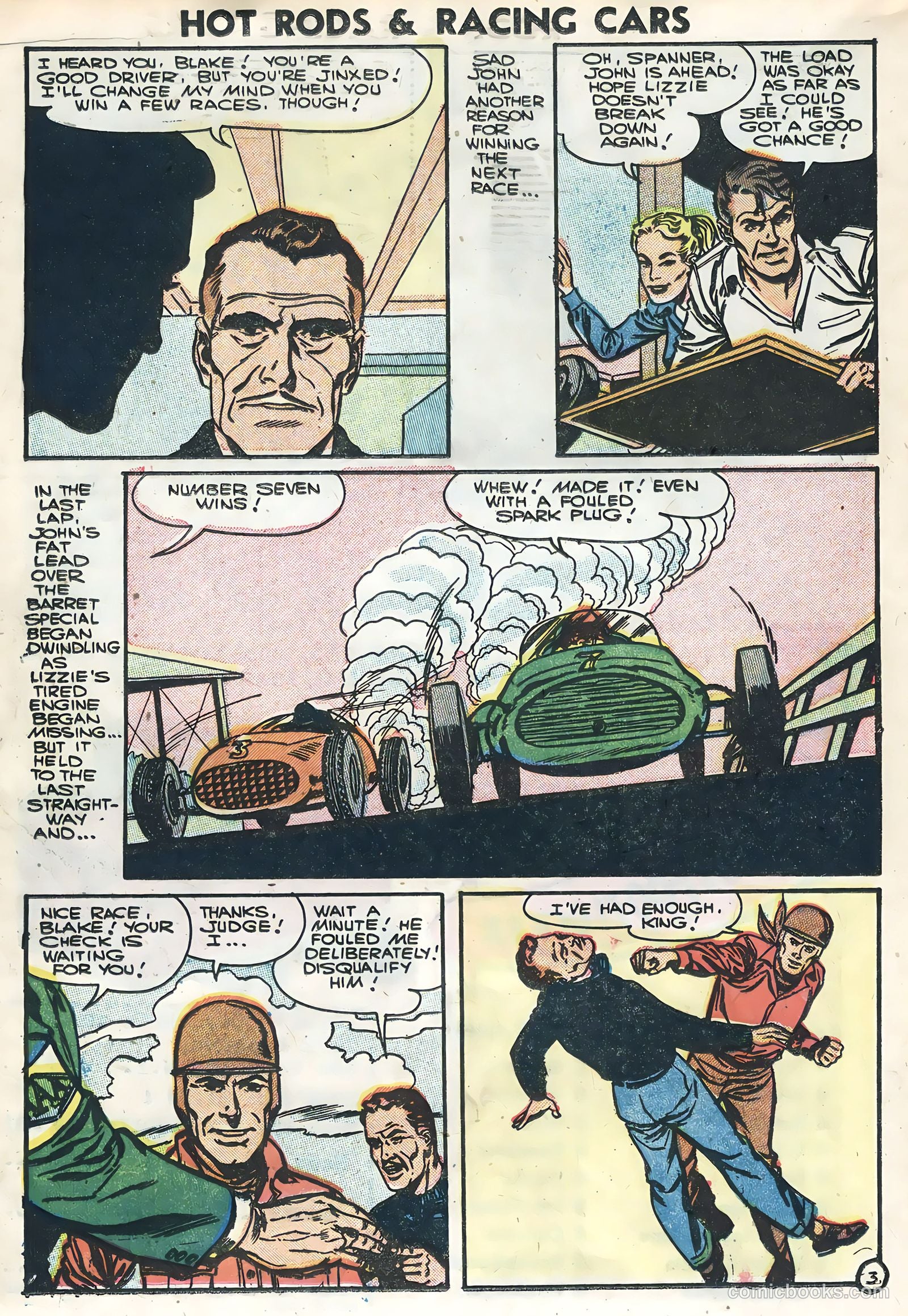 Hot Rods and Racing Cars #27 — page 16 of 36