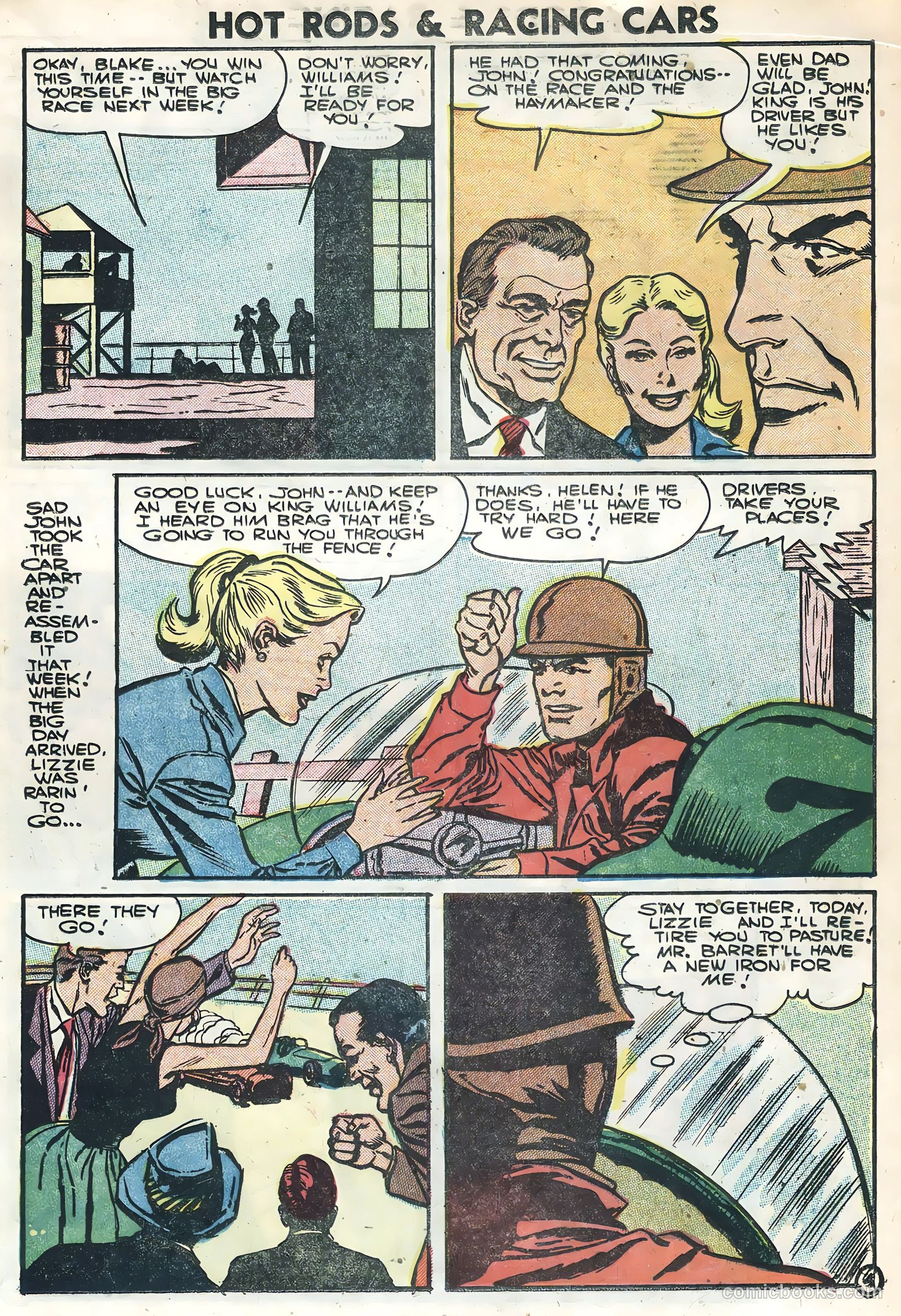 Hot Rods and Racing Cars #27 — page 17 of 36