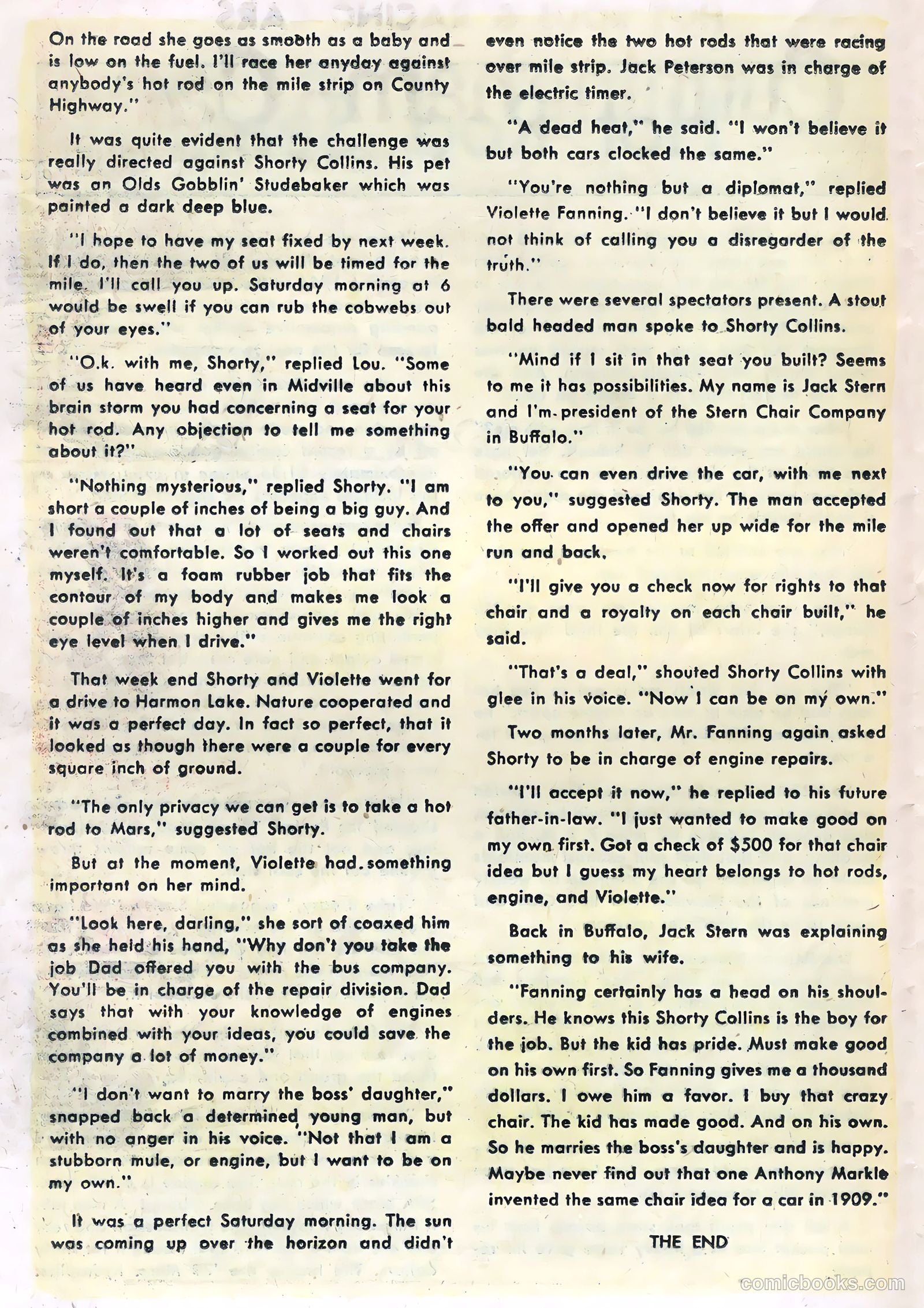 Hot Rods and Racing Cars #27 — page 24 of 36