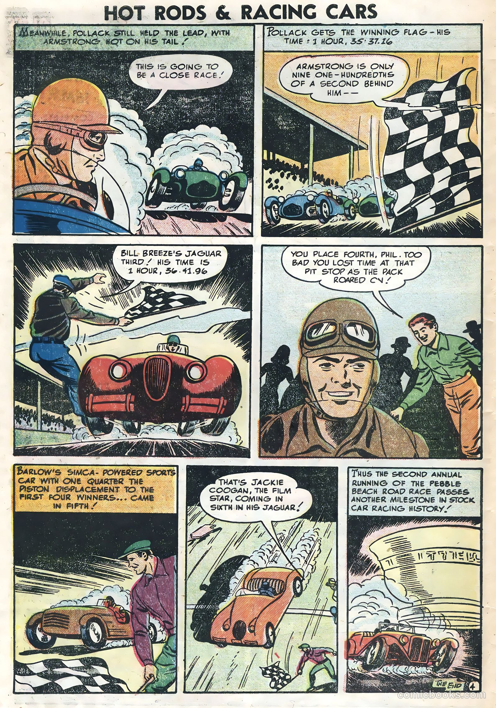 Hot Rods and Racing Cars #27 — page 30 of 36