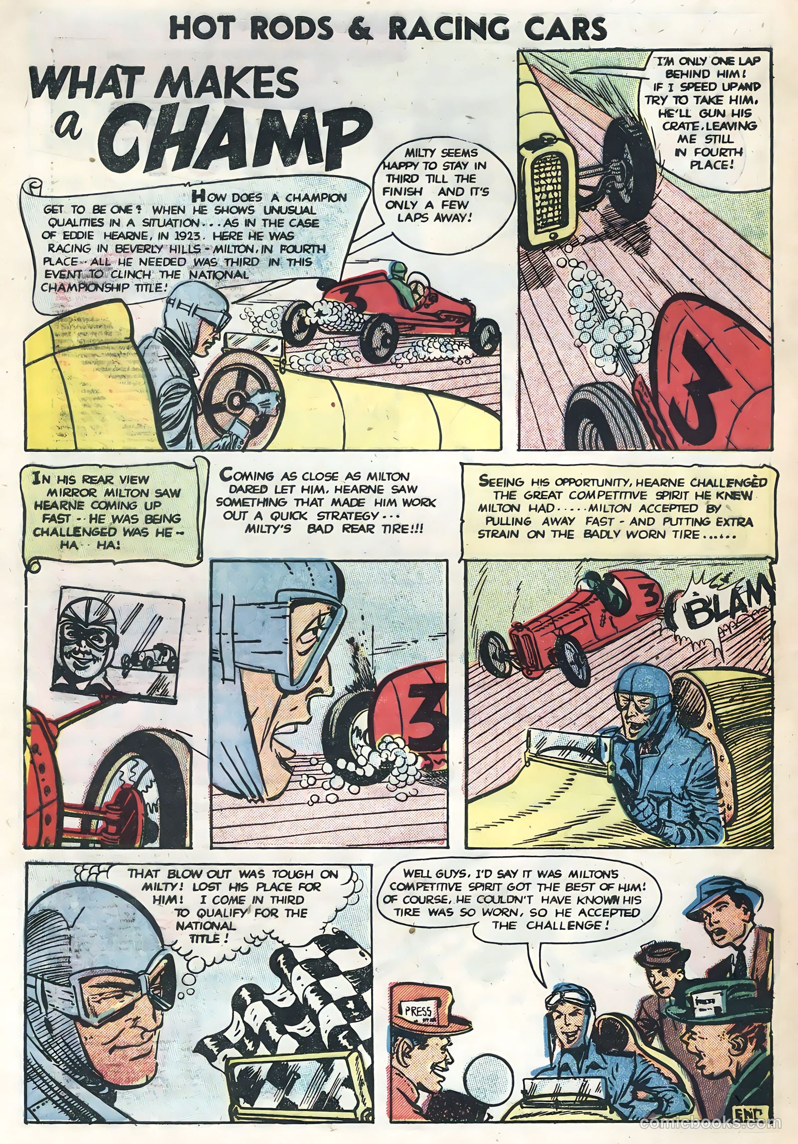 Hot Rods and Racing Cars #27 — page 32 of 36