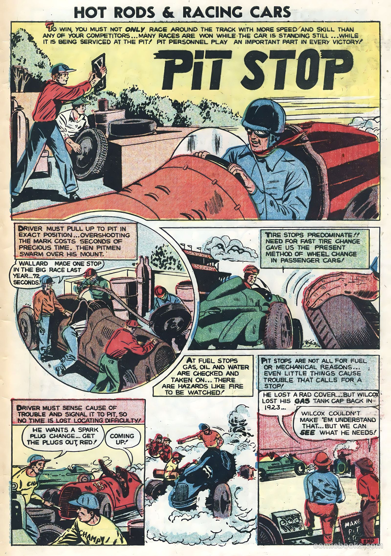 Hot Rods and Racing Cars #27 — page 33 of 36