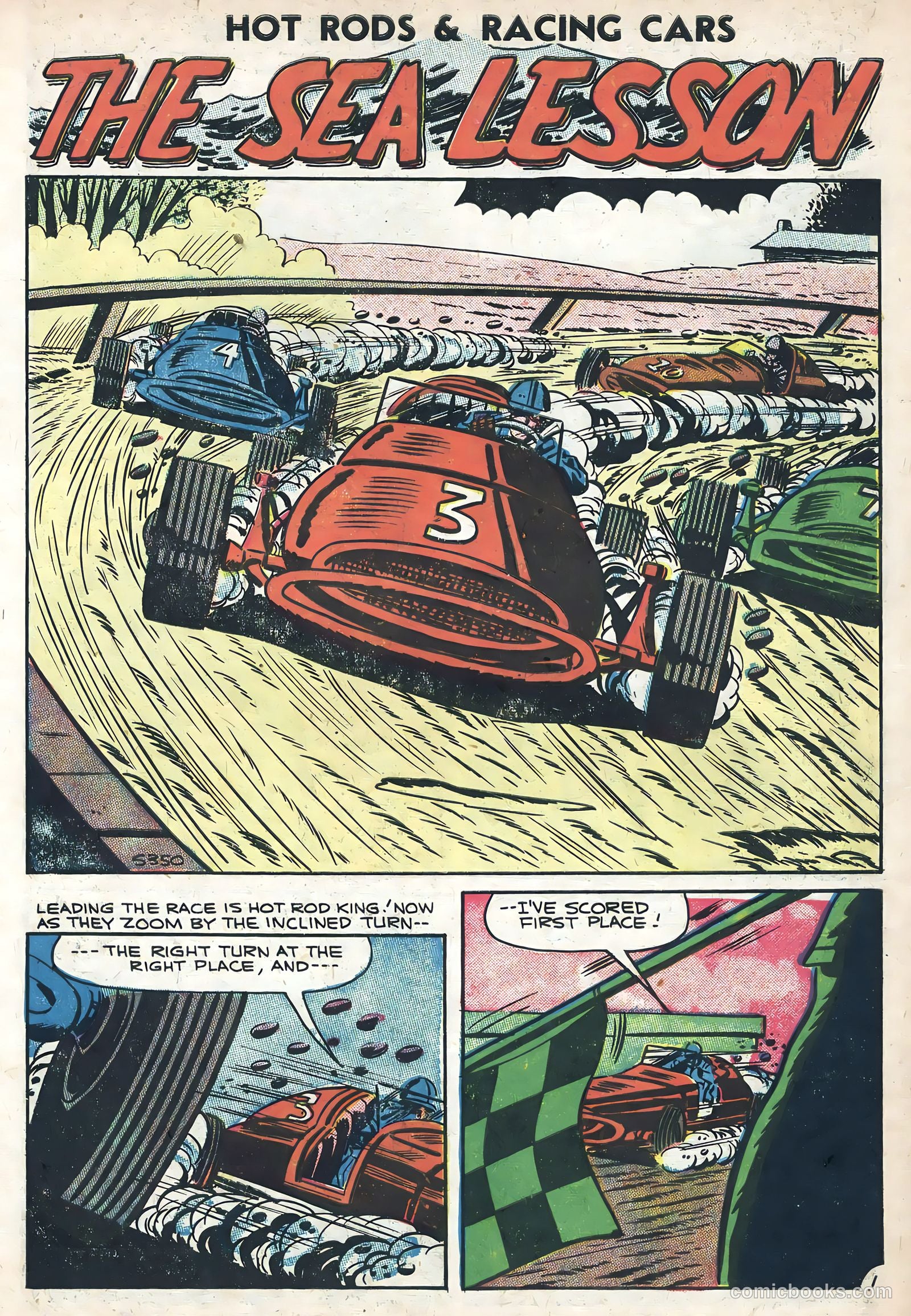 Hot Rods and Racing Cars #28 — page 3 of 36