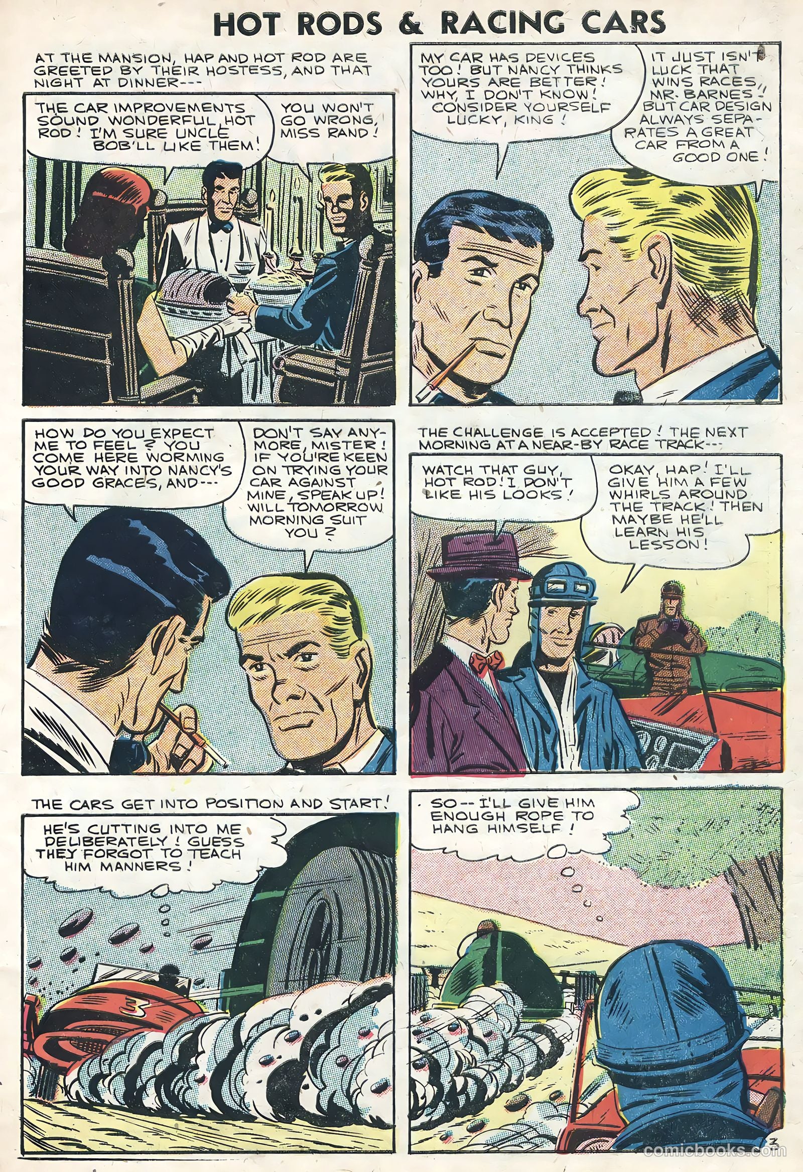 Hot Rods and Racing Cars #28 — page 5 of 36