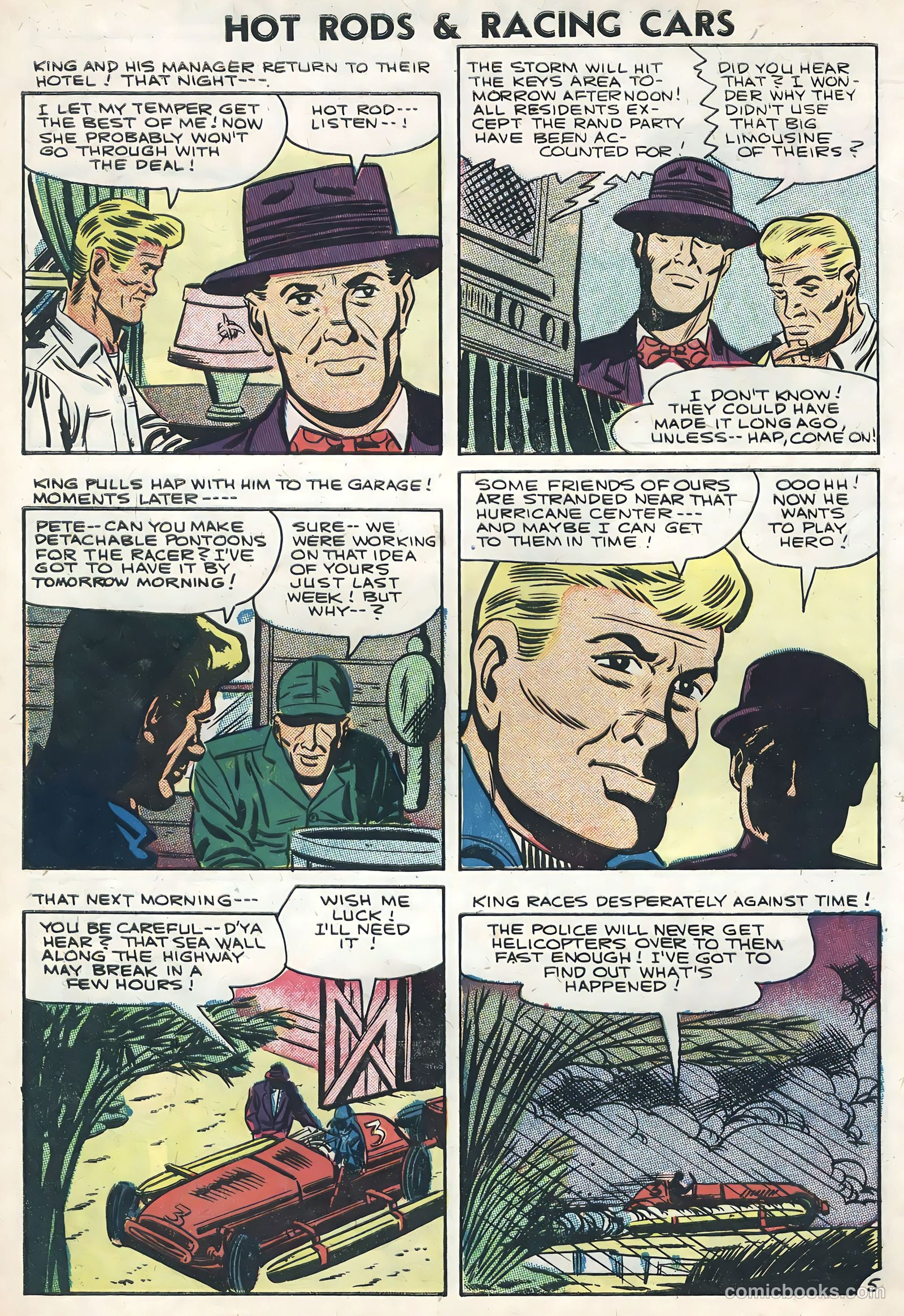 Hot Rods and Racing Cars #28 — page 8 of 36