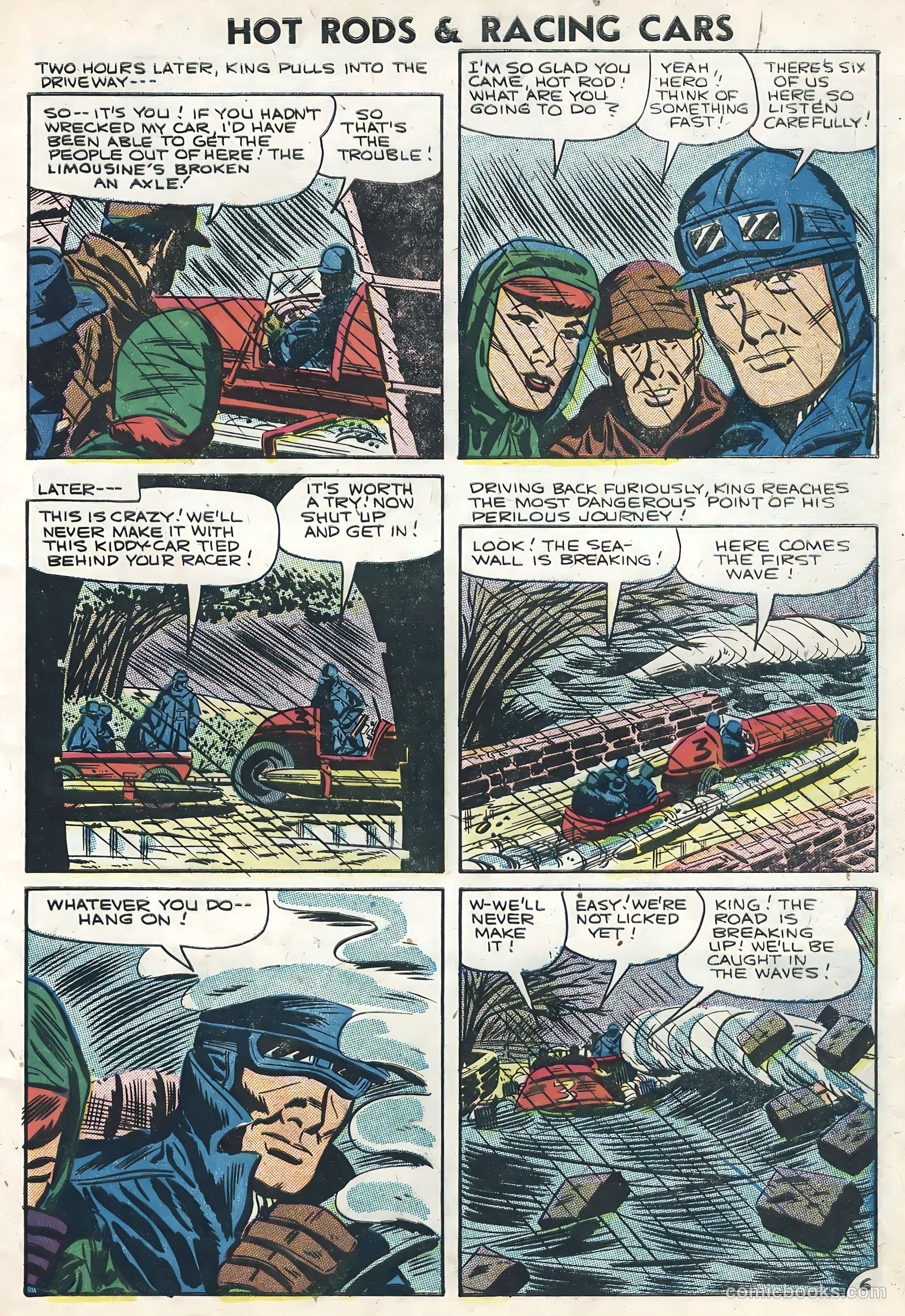 Hot Rods and Racing Cars #28 — page 9 of 36